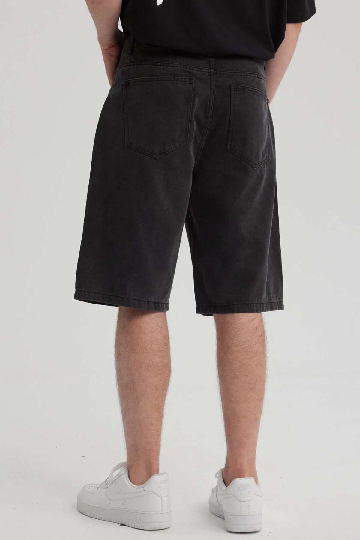 Bermuda Hombre Bolsillo Gris - Image 3
