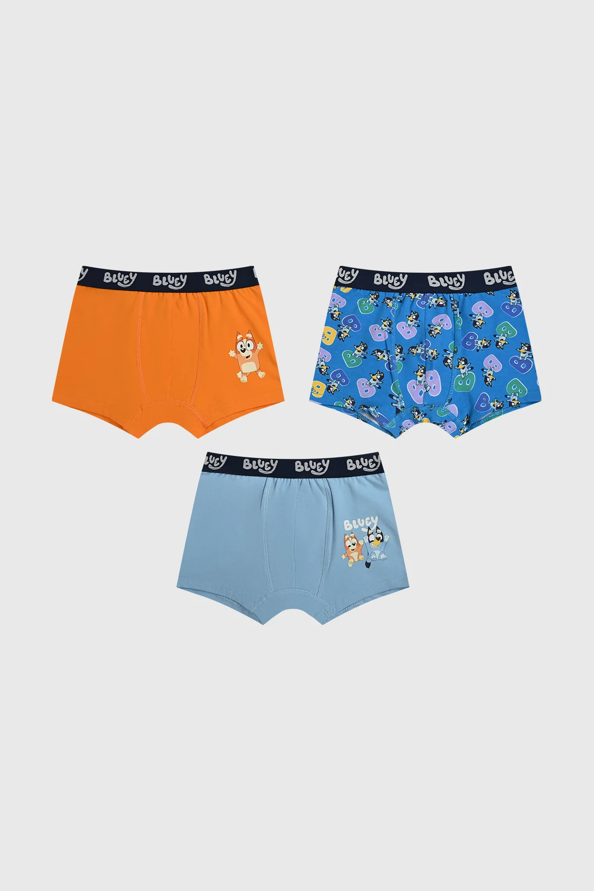 Boxer Niño Tripack Bluey Celeste - Image 2