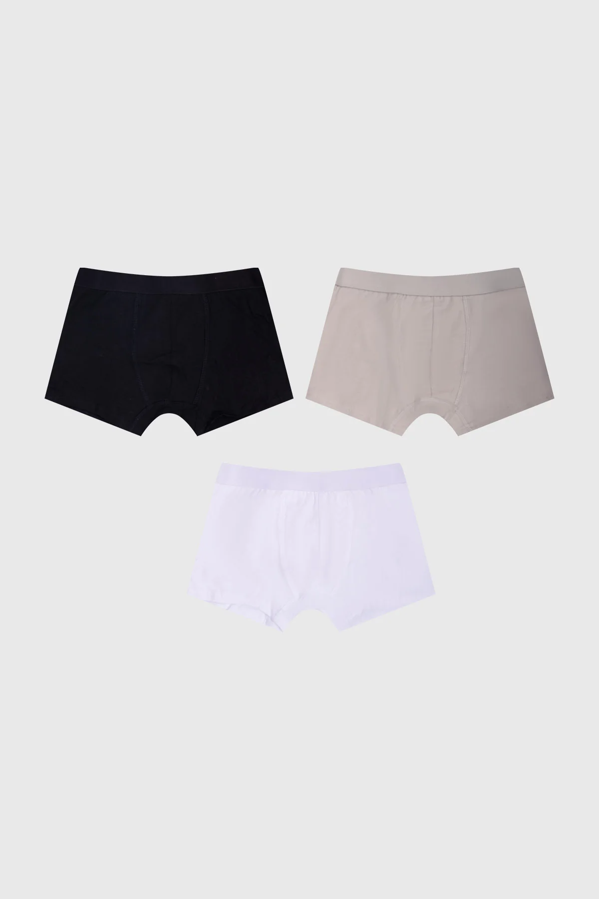 Boxer Niño Tripack Escolar Azul Marino
