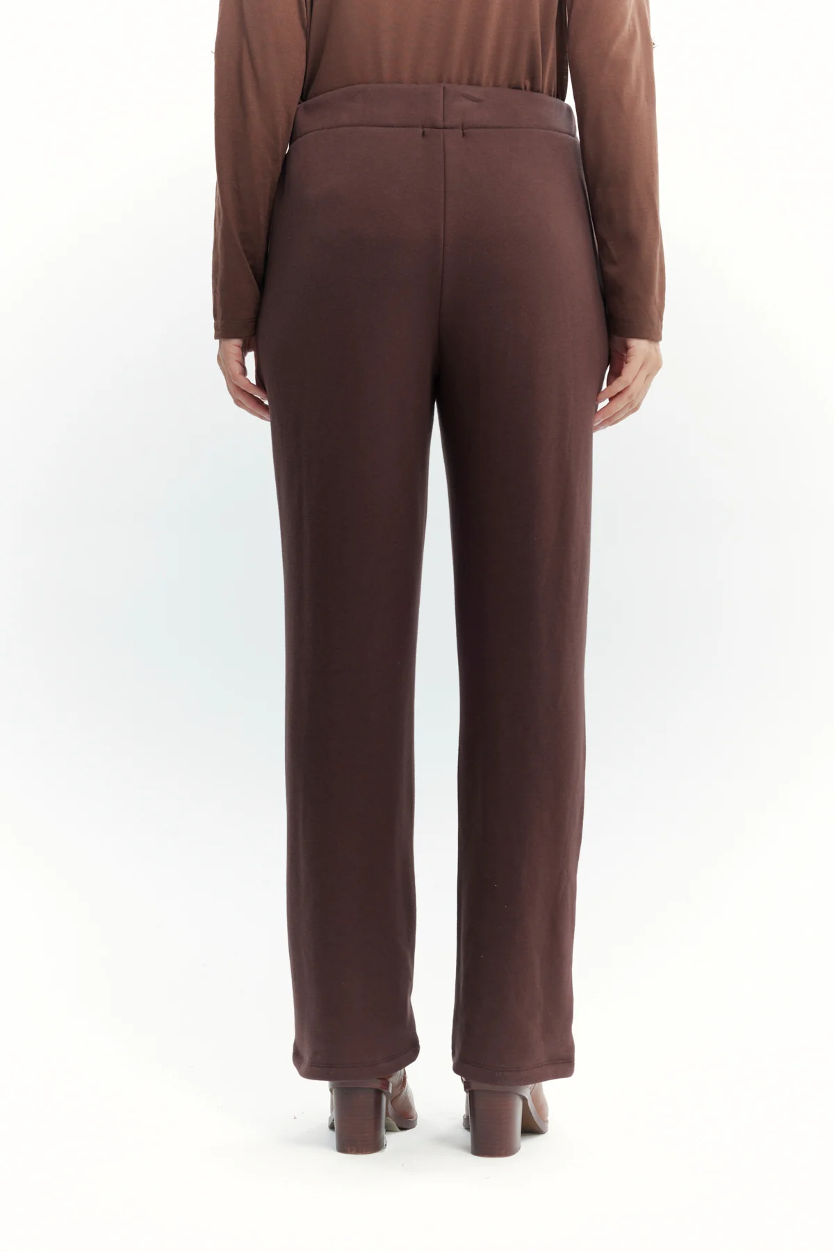 Calza Mujer Slim Café Oscuro - Image 3