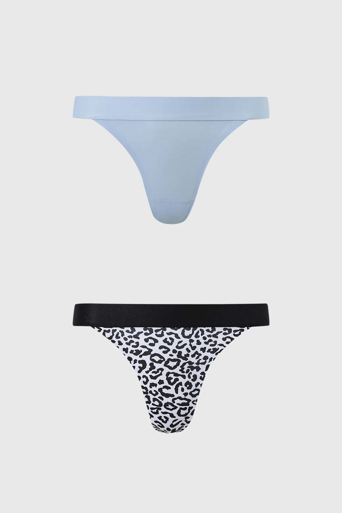 Calzón Mujer Colaless Estampado Negro