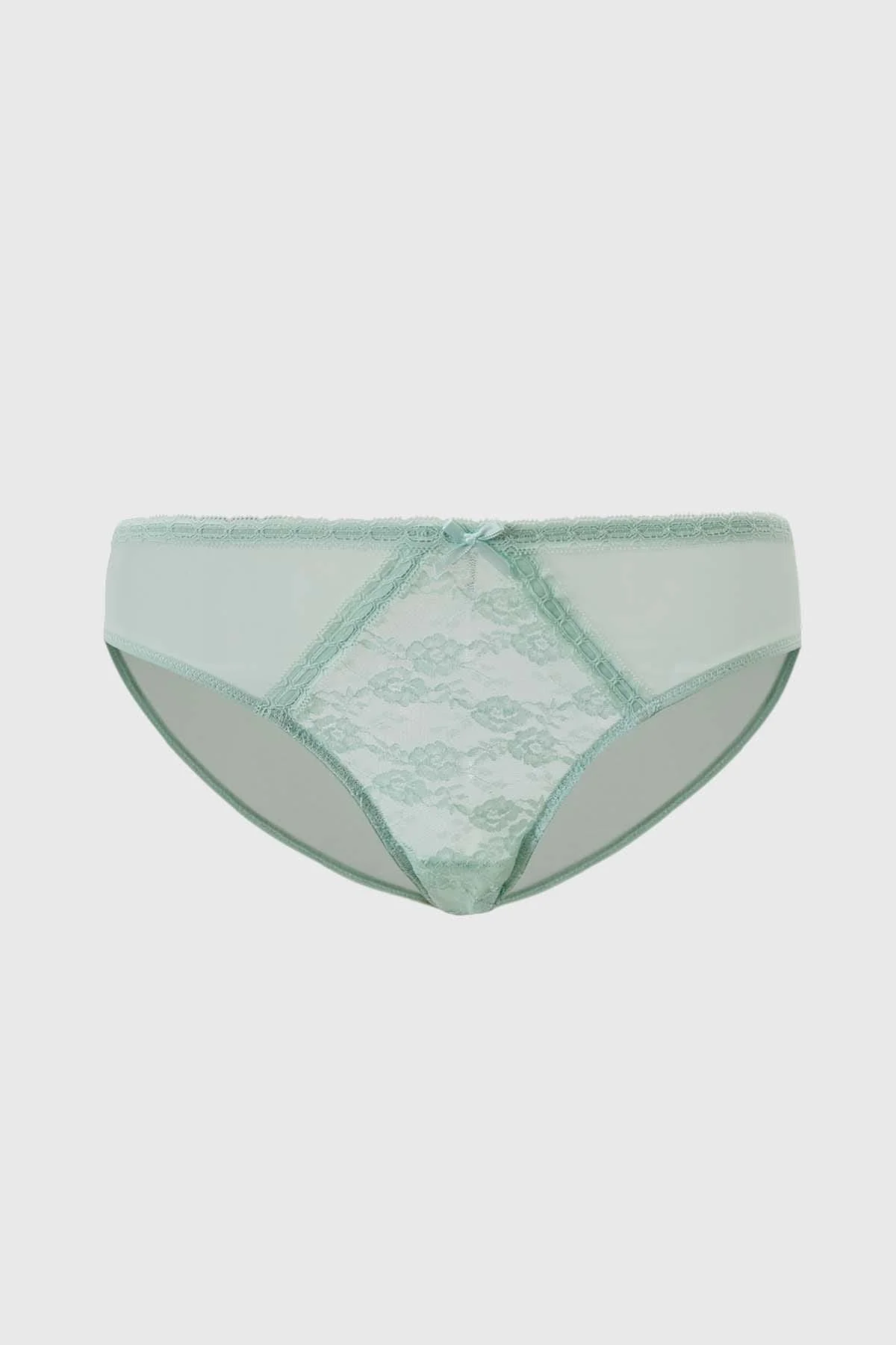 Calzón Mujer Pantaleta Encaje Menta