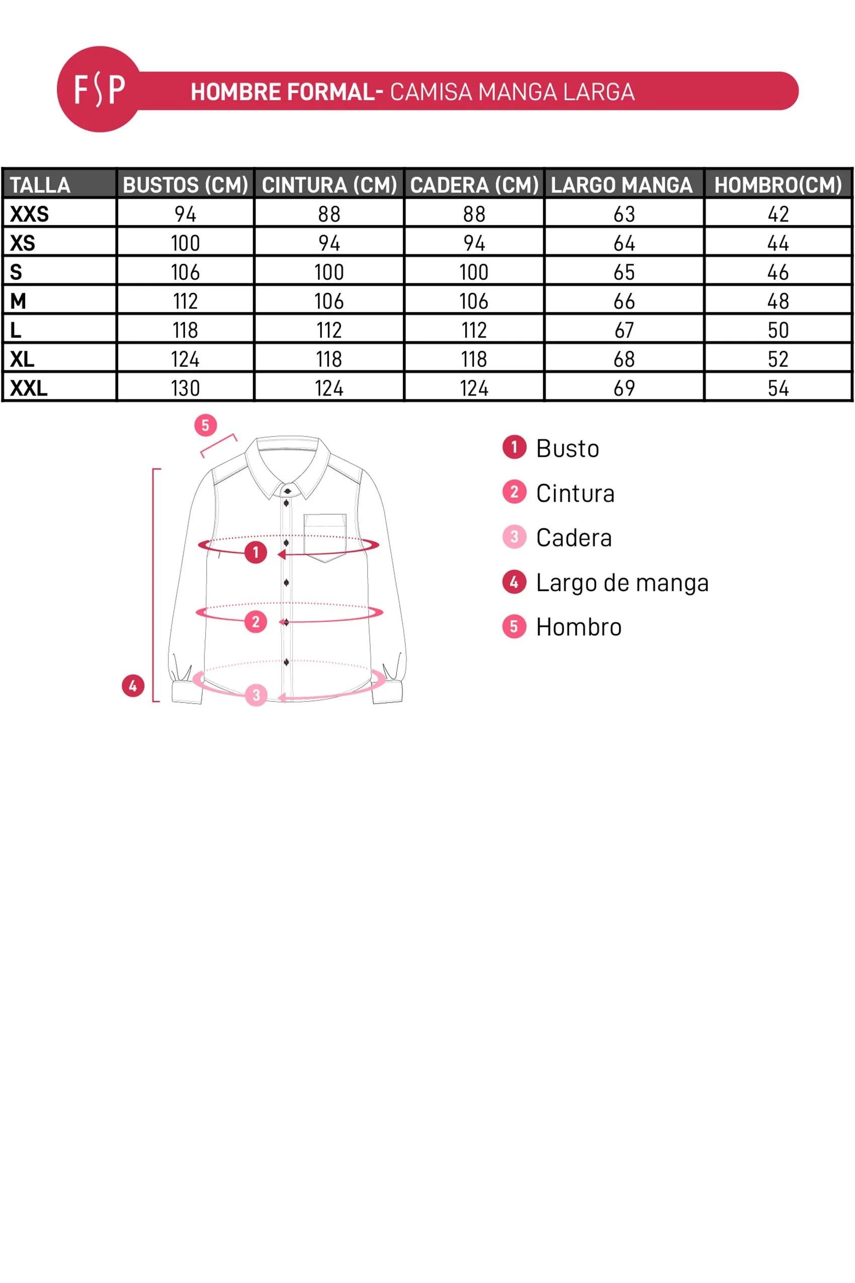 Camisa Hombre Repelente Al Agua Blanco - Image 5