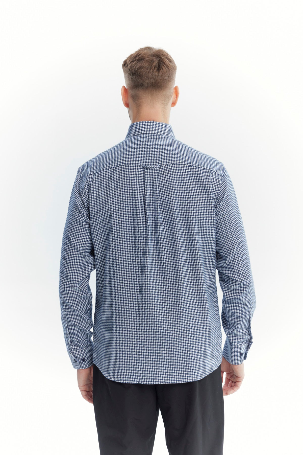 Camisa Hombre Slim Azul Marino - Image 3