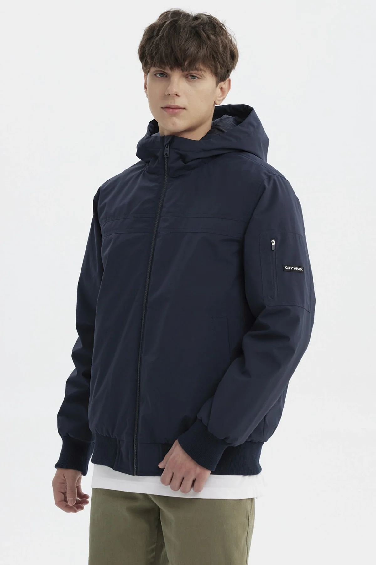 Chaqueta Hombre Slim Juvenil Azul - Image 2