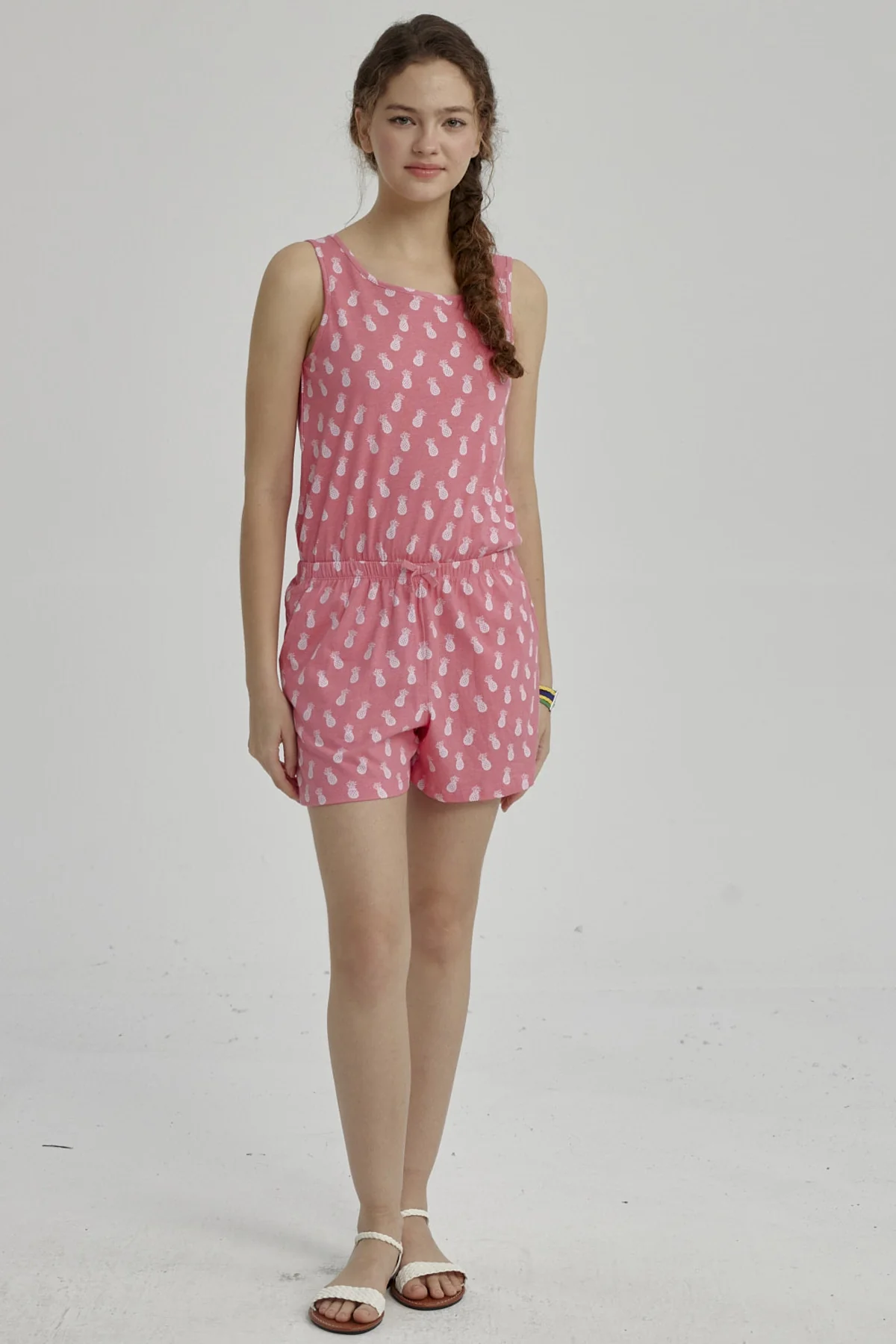 Enteritos Niña Teen Básico Fucsia