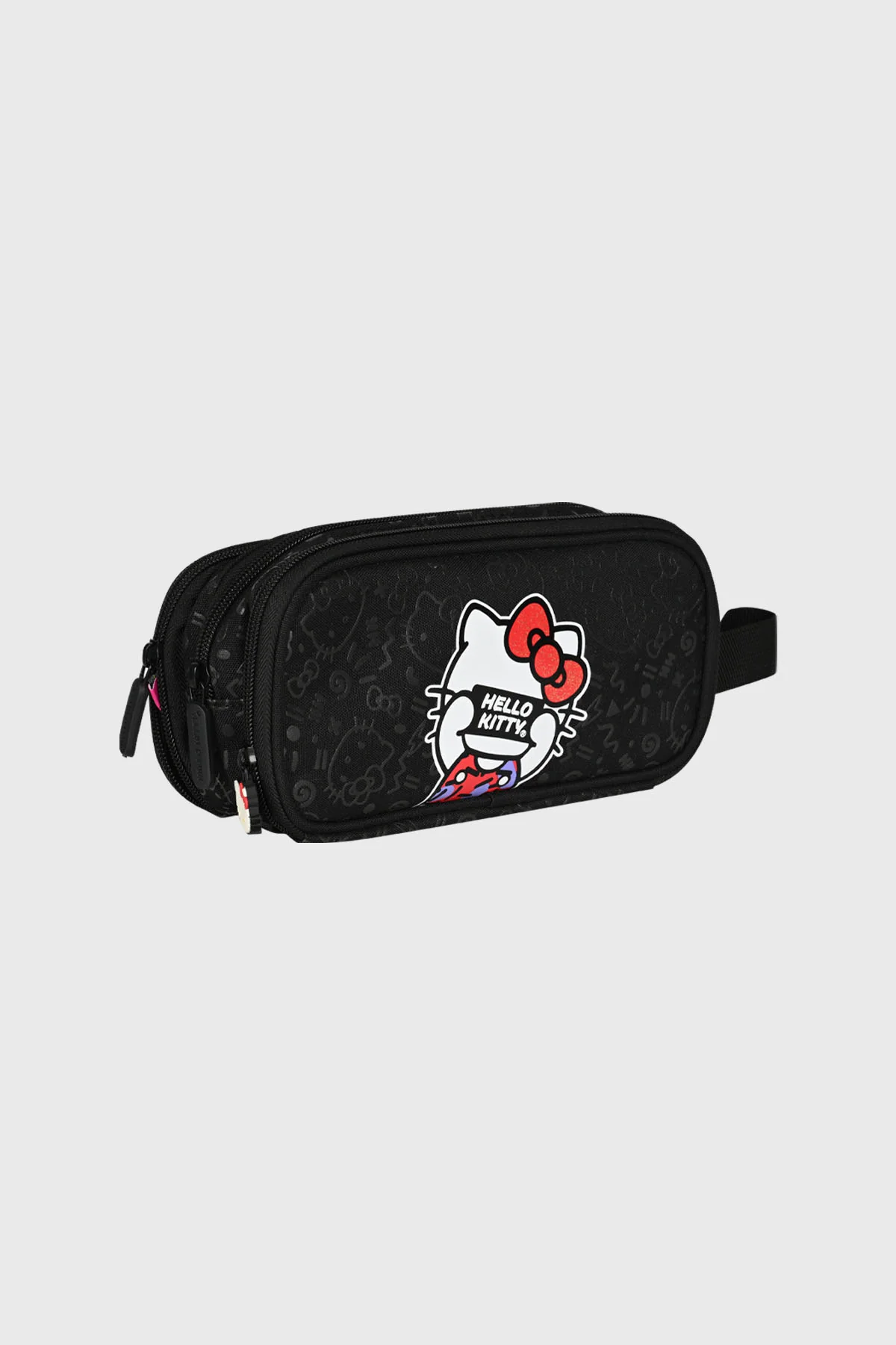 Estuche Unisex Hello Kitty Negro - Image 3