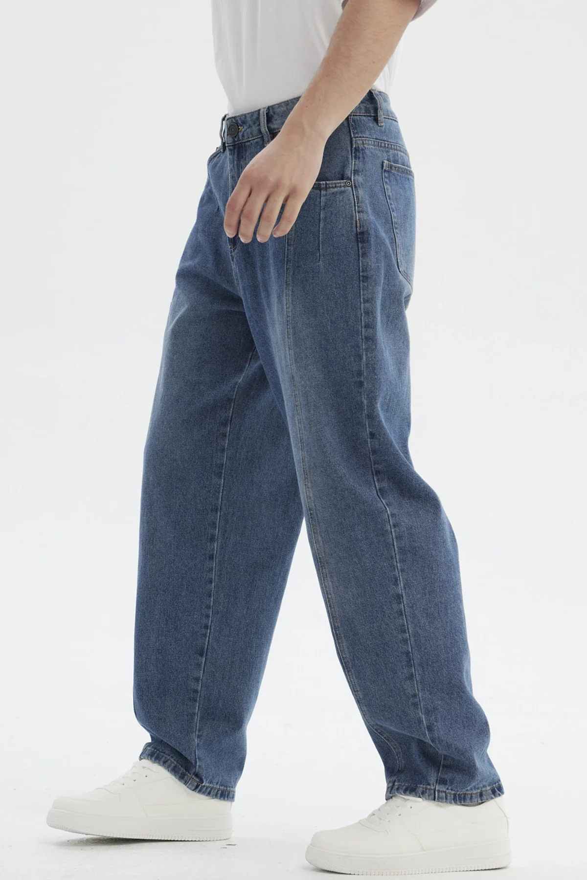 Jeans Hombre Baggy Azul - Image 2