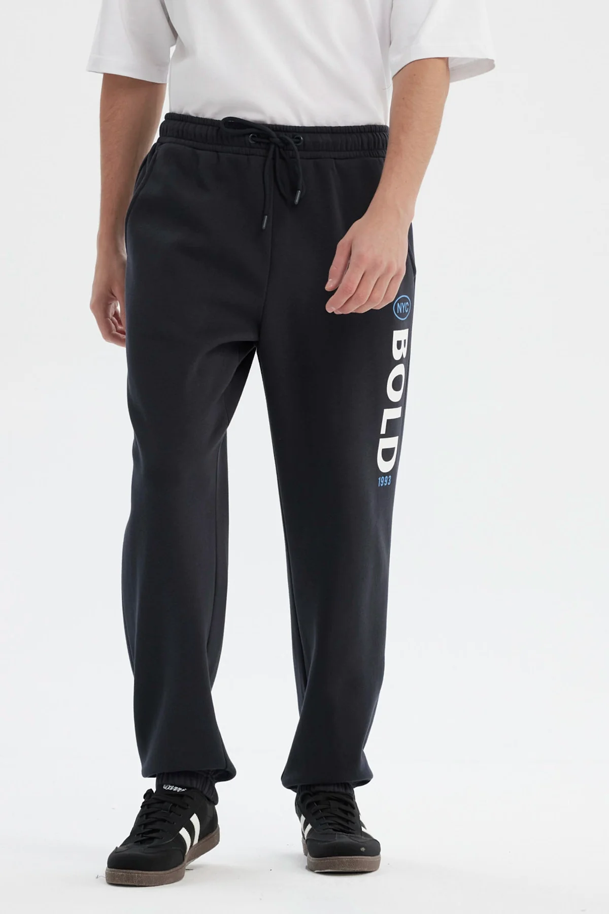 Pantalón Buzo Hombre Pitillo Marengo