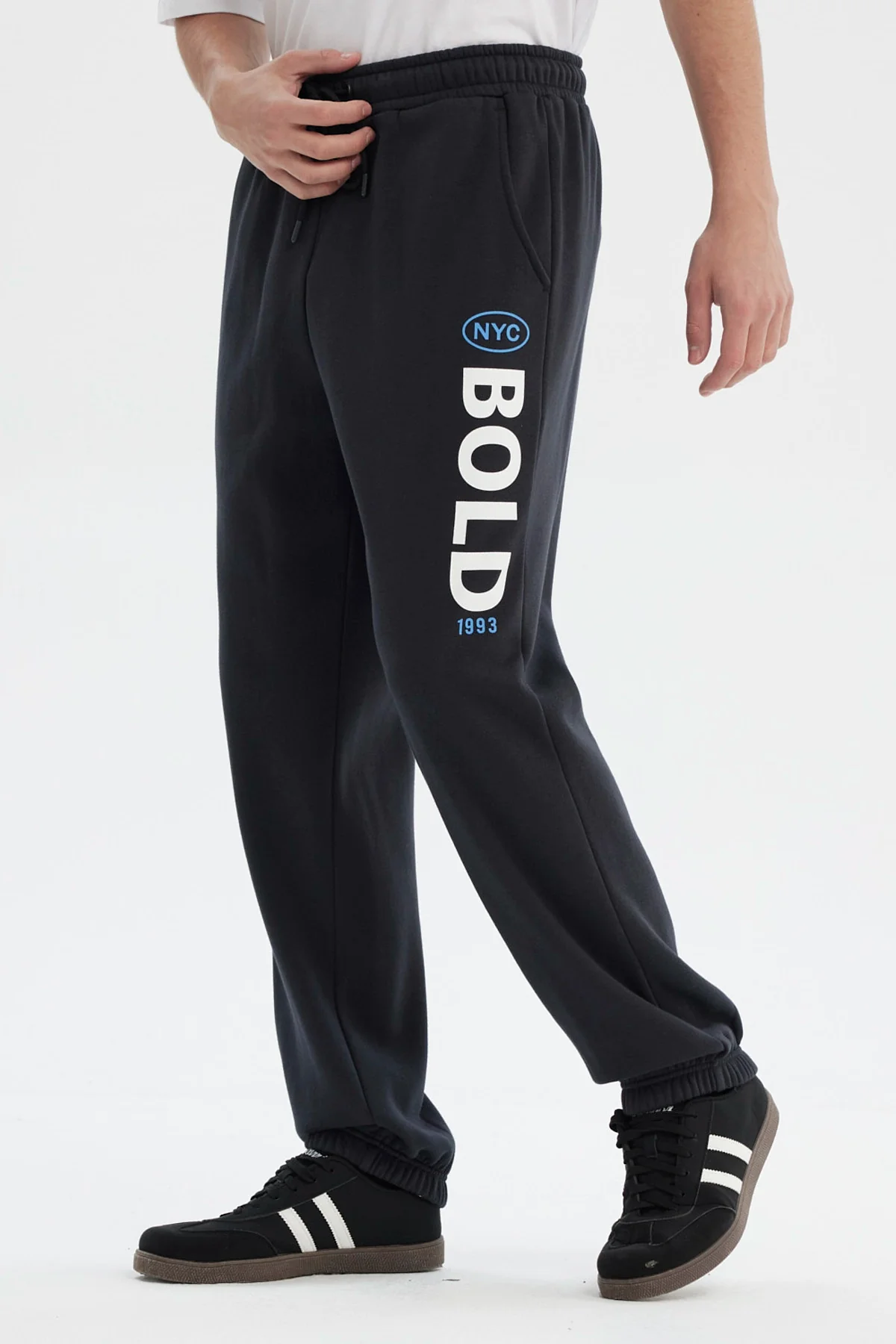 Pantalón Buzo Hombre Pitillo Marengo - Image 2
