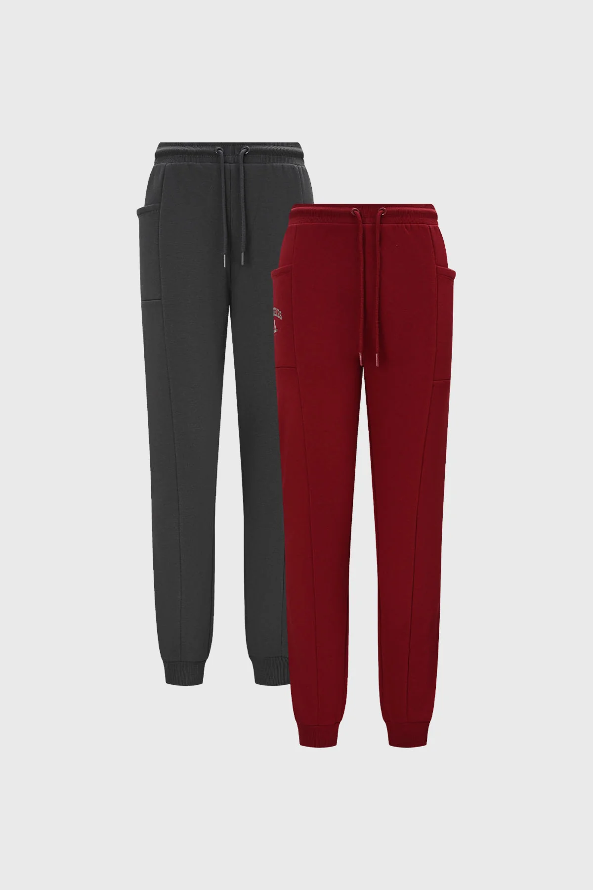 Pantalón Buzo Niña Bipack Teen Burdeo