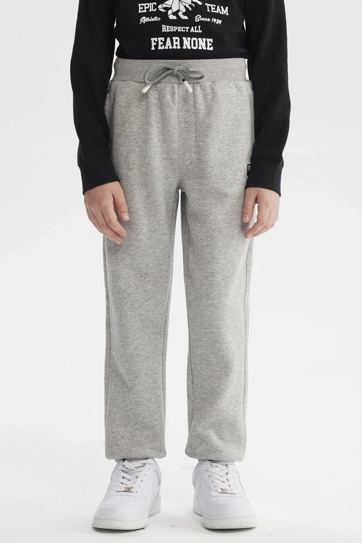 Pantalón Buzo Niño Bipack Toddler Gris Melange