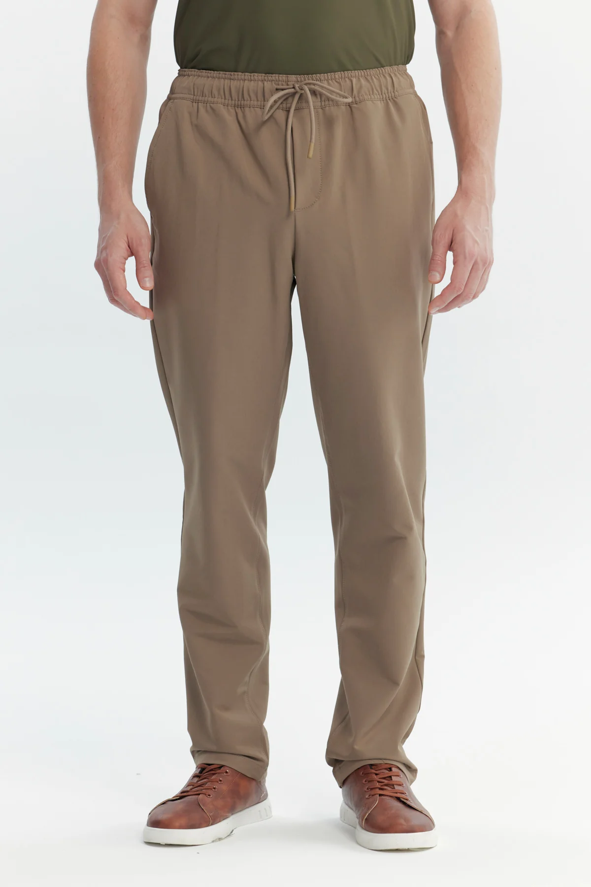 Pantalón Hombre Calce Recto Café