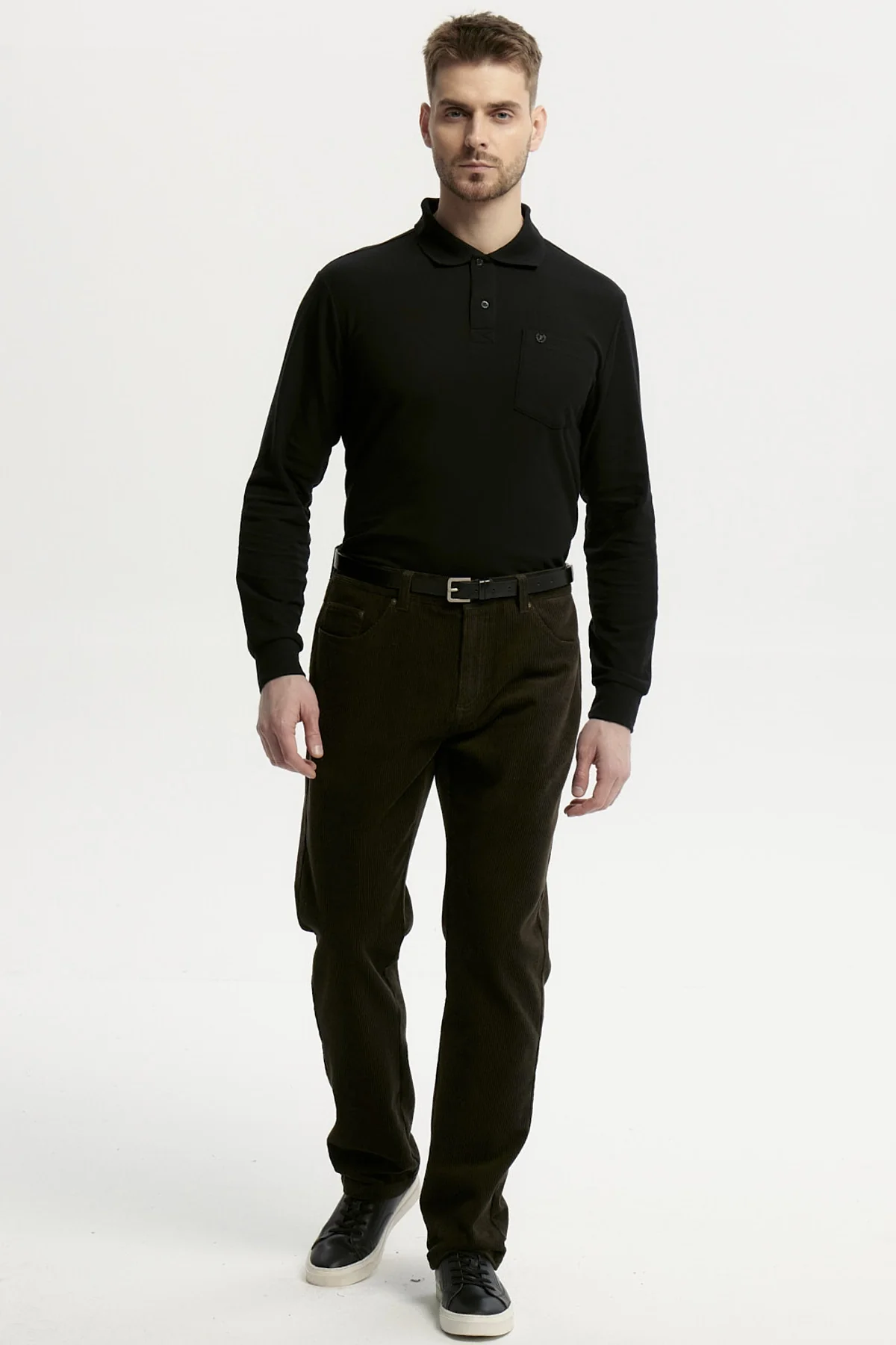 Pantalón Hombre Cotelé Verde - Image 4