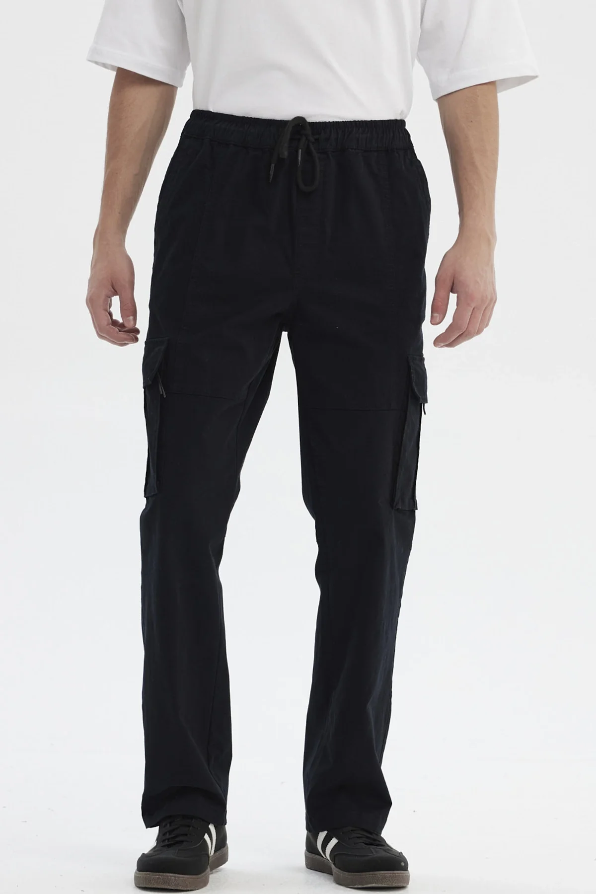 Pantalón Hombre Juvenil Calce Recto Negro