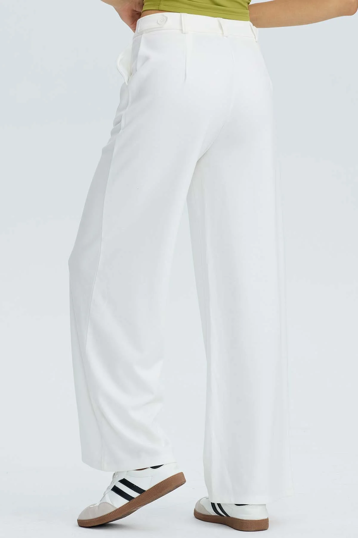 Pantalón Mujer Sastrero Crudo - Image 2
