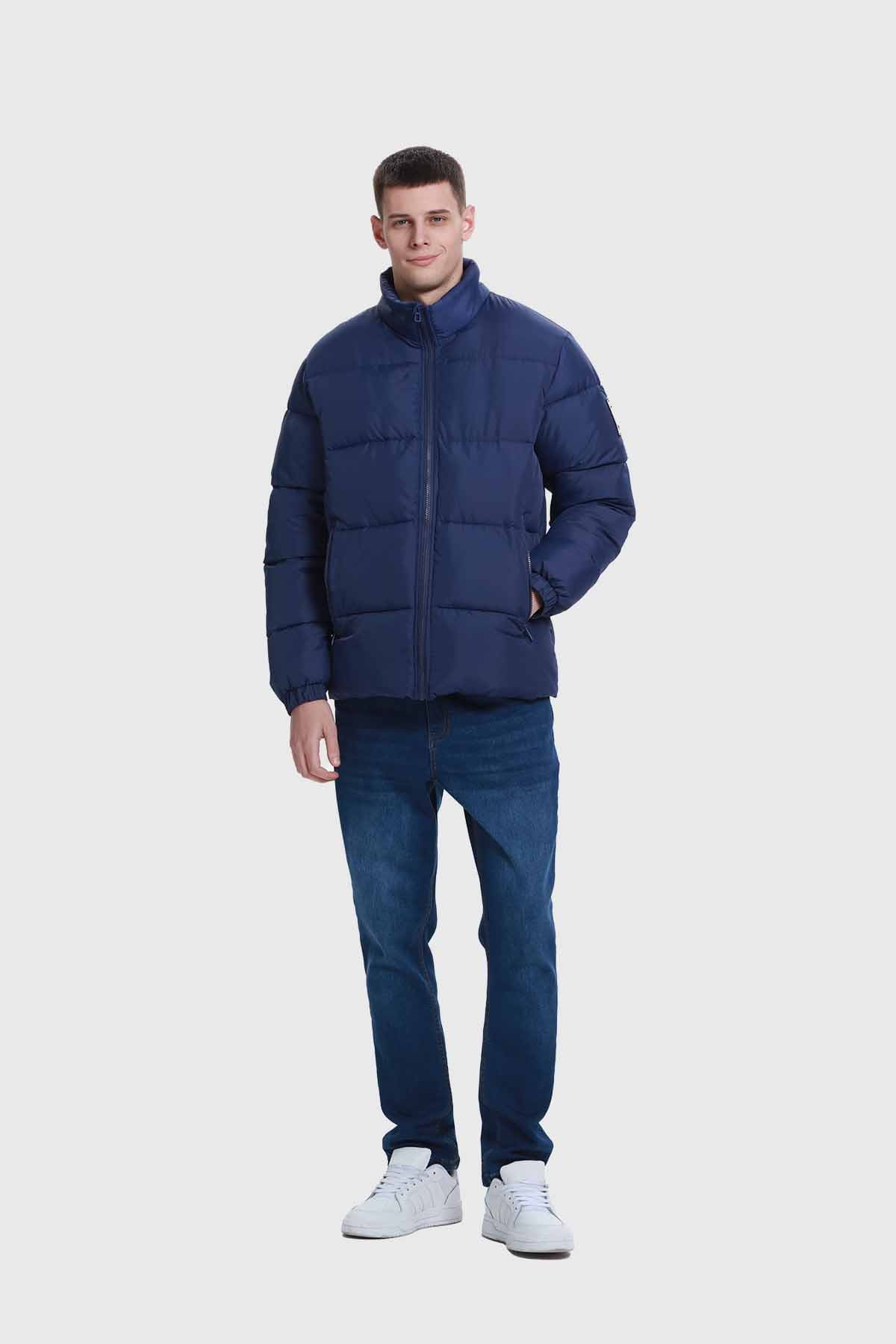 Parka Hombre Puffa Azul - Image 4