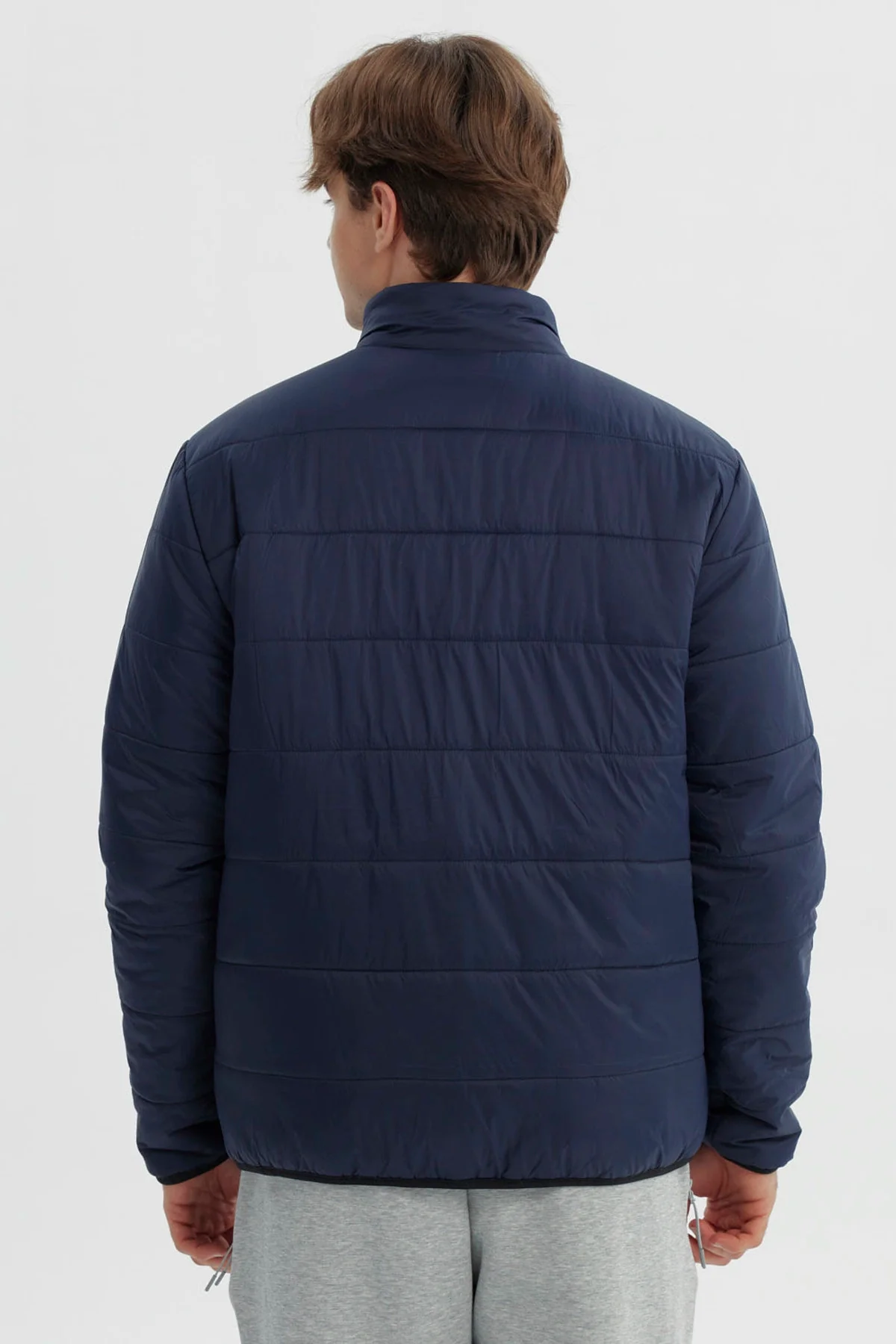 Parka Hombre Slim Reversible Negro - Image 6