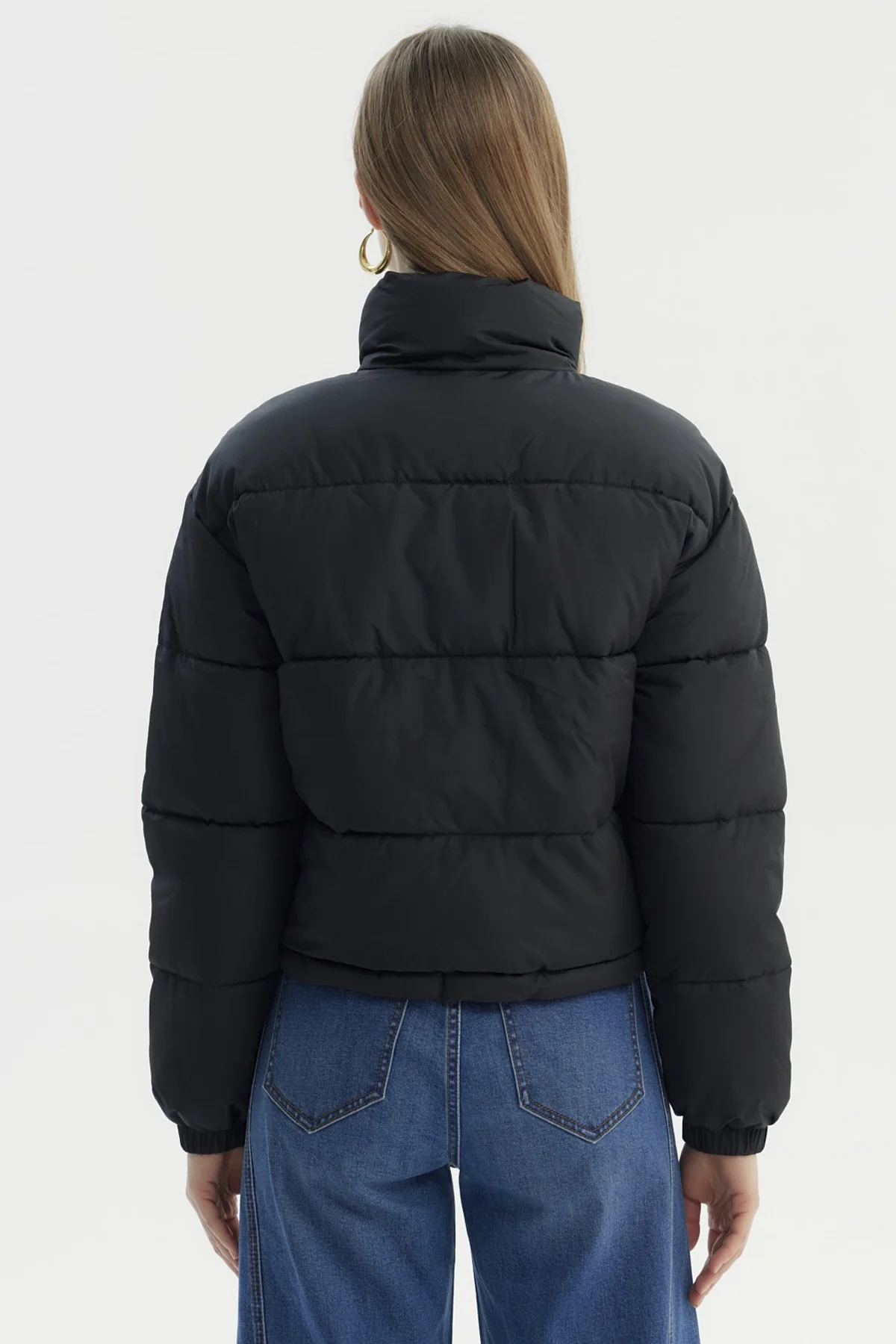 Parka Mujer Puffa Negro - Image 3