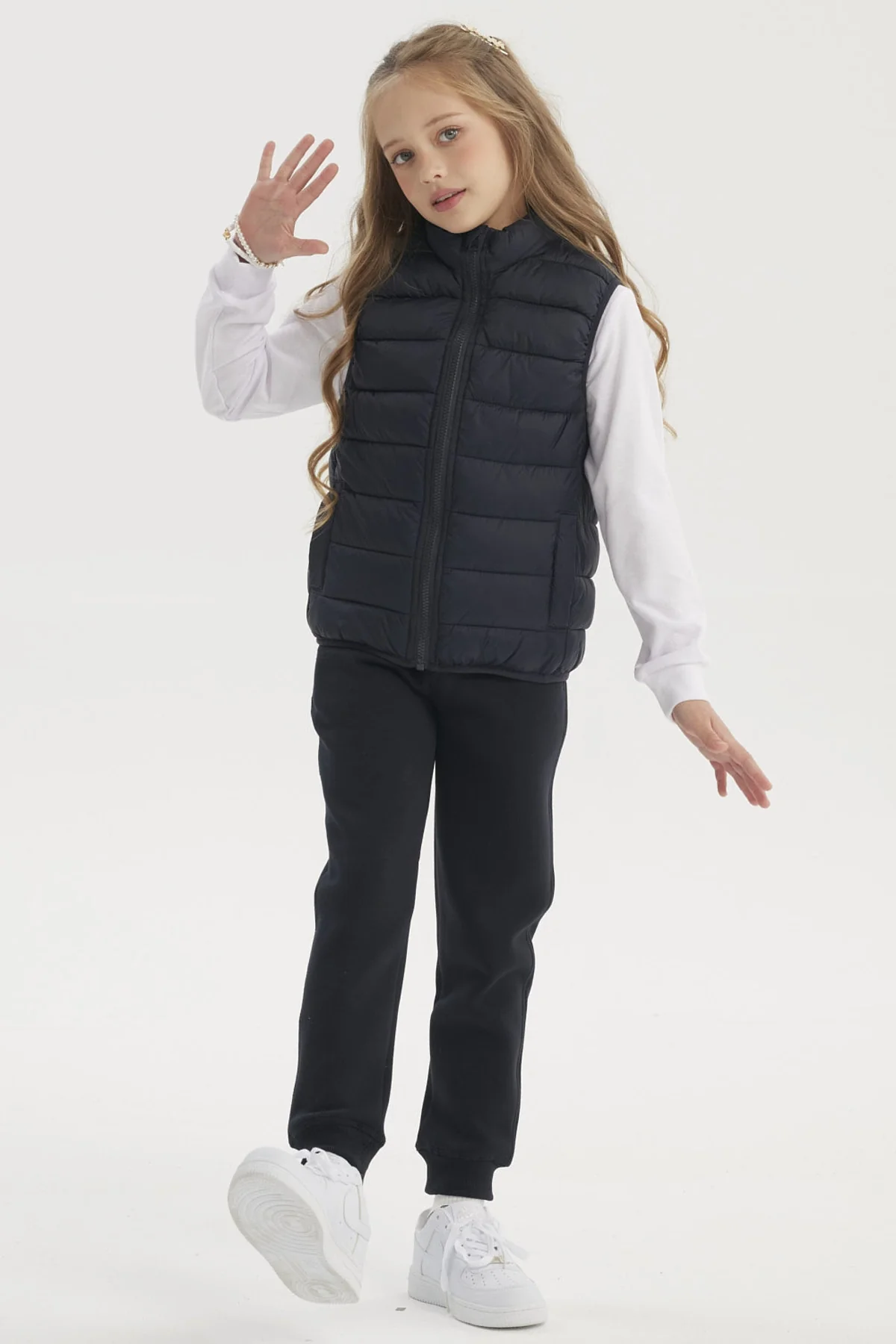 Parka Unisex Azul Marino - Image 4