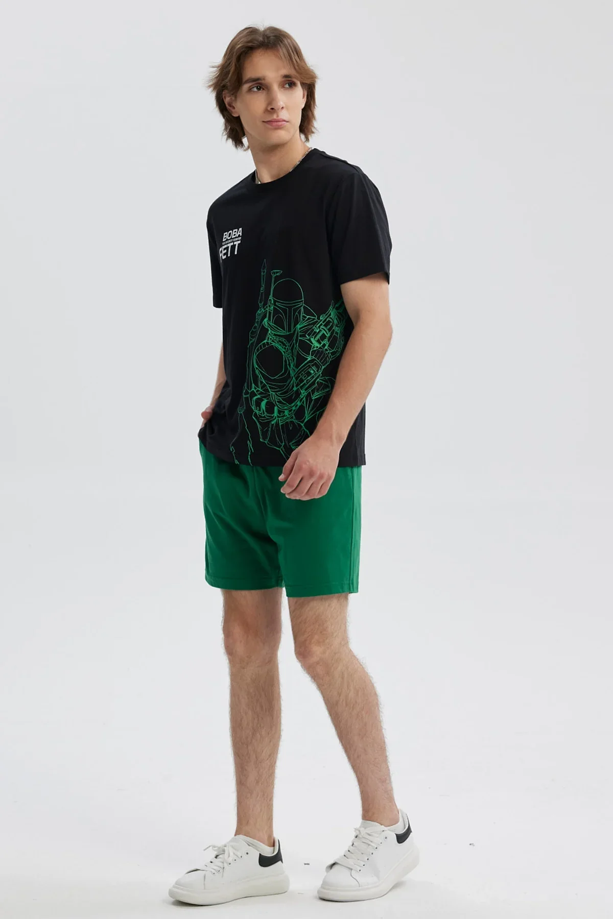 Pijama Hombre Star Wars Verde - Image 4