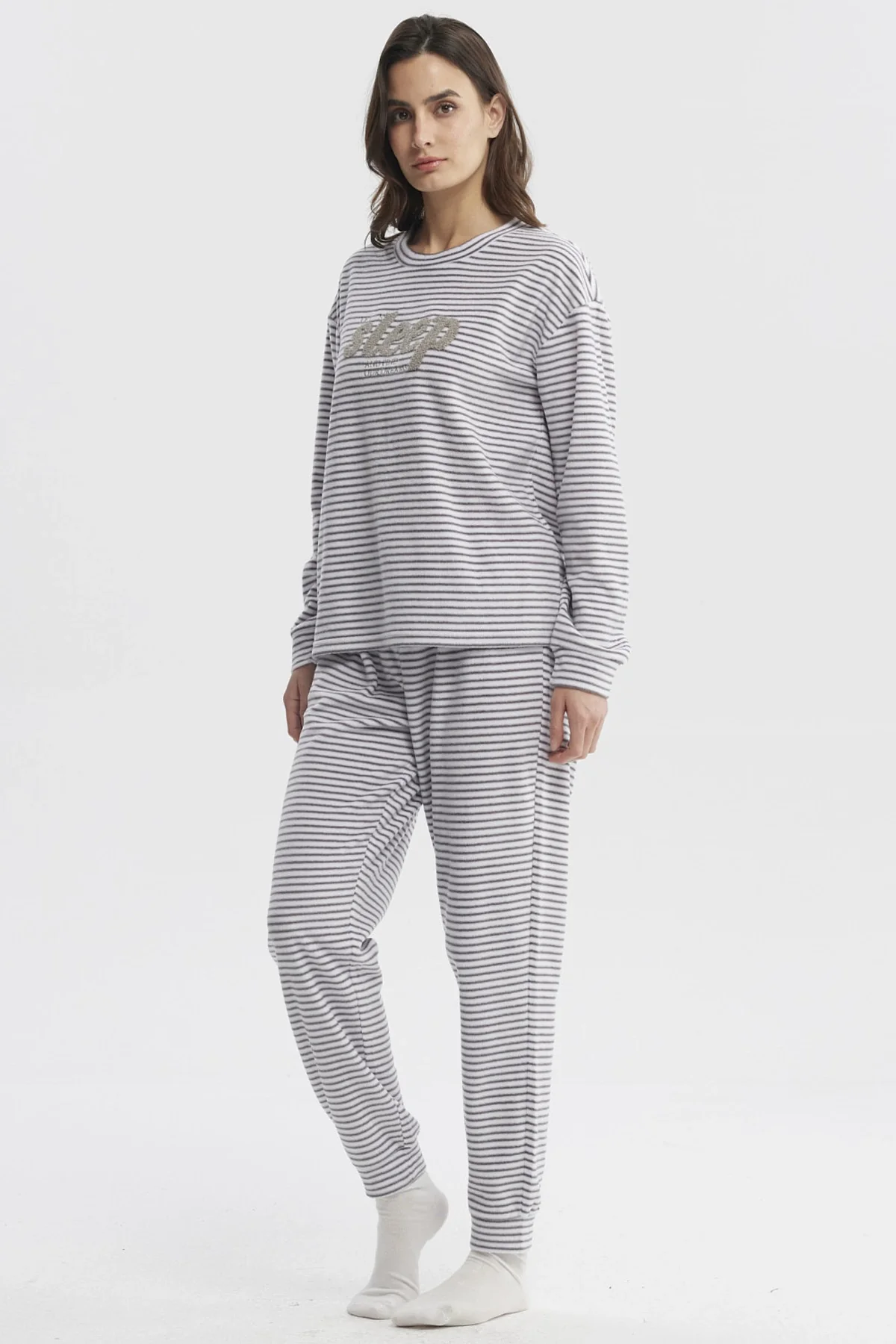 Pijama Mujer Juvenil Gris - Image 2