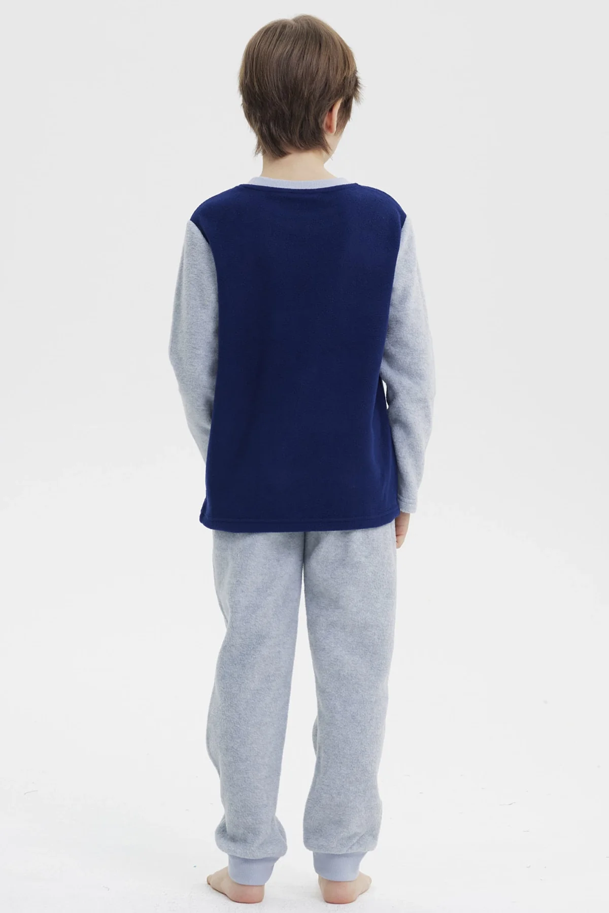 Pijama Niño Polera Y Pantalón Azul - Image 4