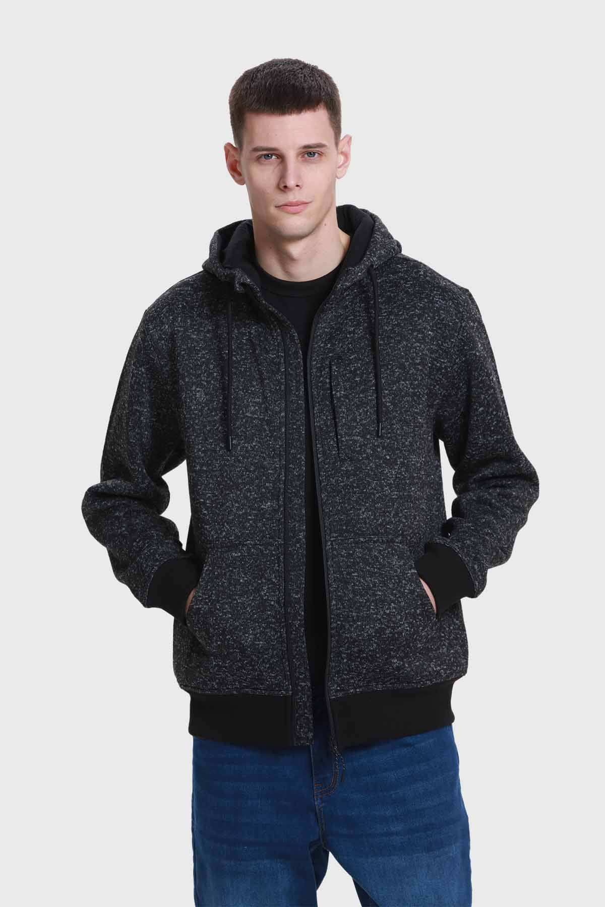 Polar Hombre Hoodie Negro - Image 2