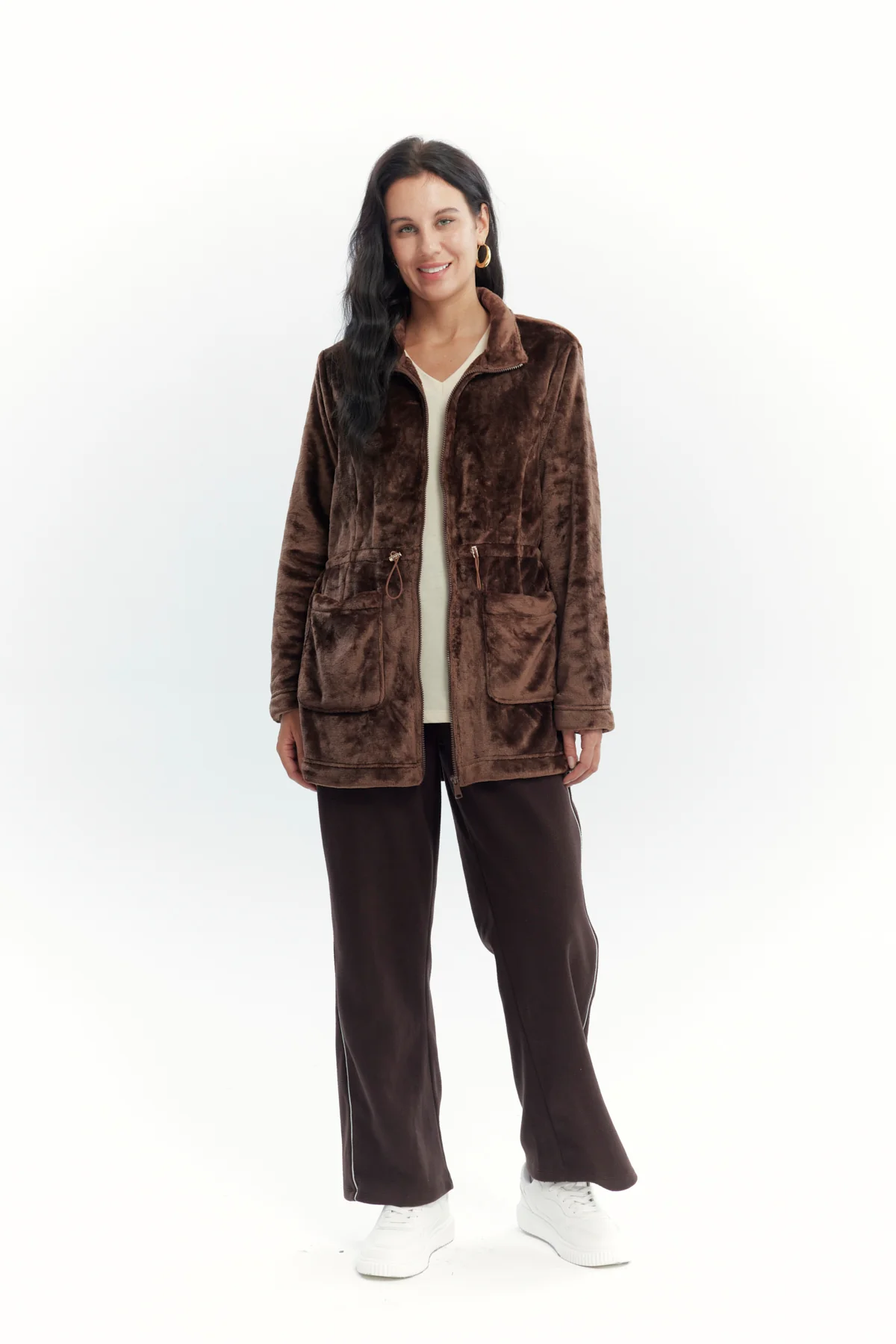 Polar Mujer Cintura Ajustable Café Oscuro - Image 4