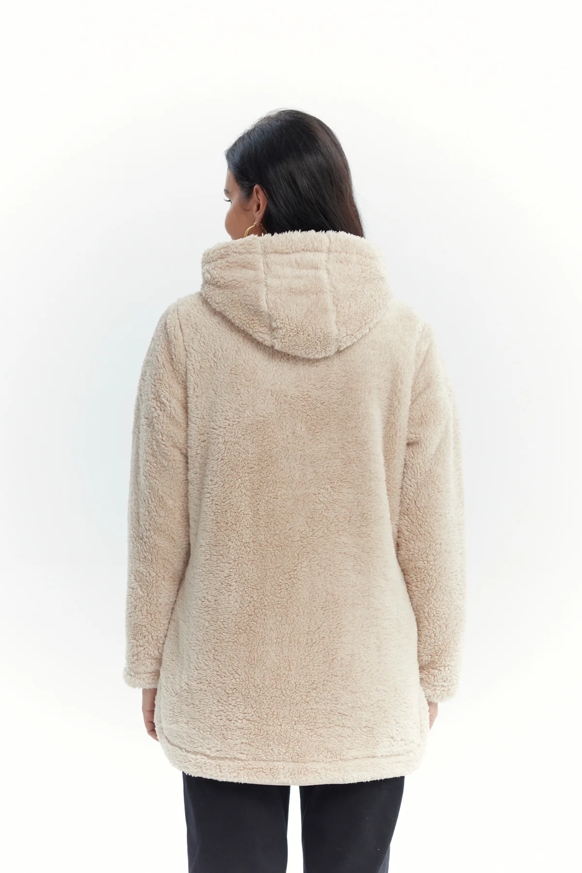 Polar Mujer Corderito Beige - Image 3