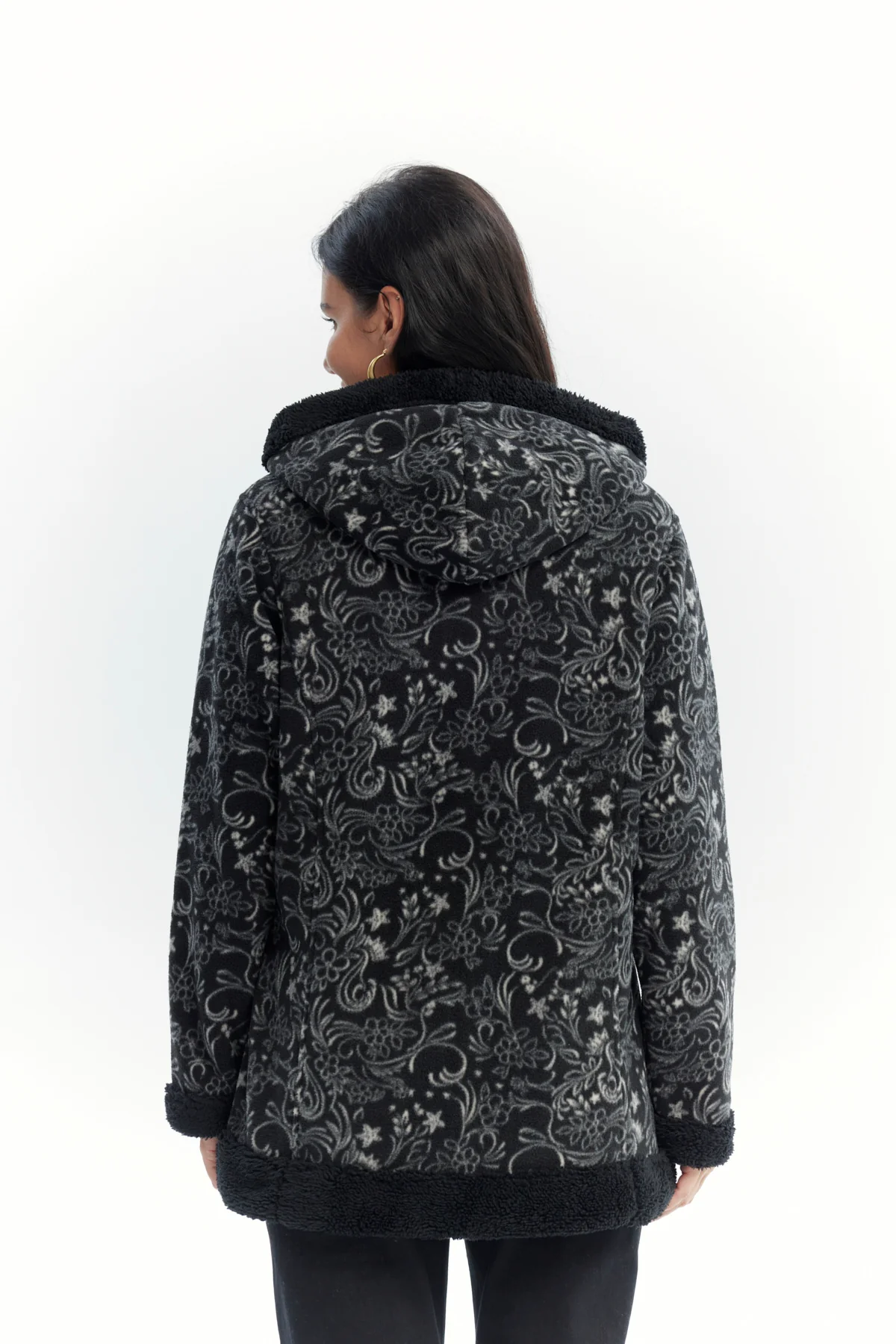 Polar Mujer Full Print Negro - Image 3