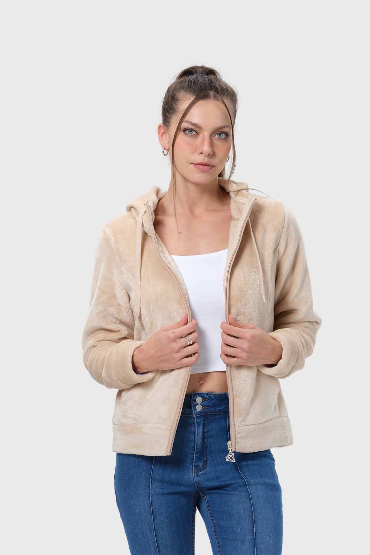 Polar Mujer Entallado Beige - Image 2