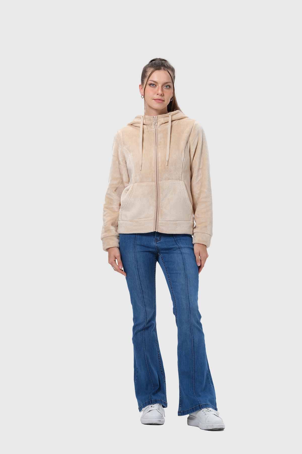 Polar Mujer Entallado Beige - Image 4