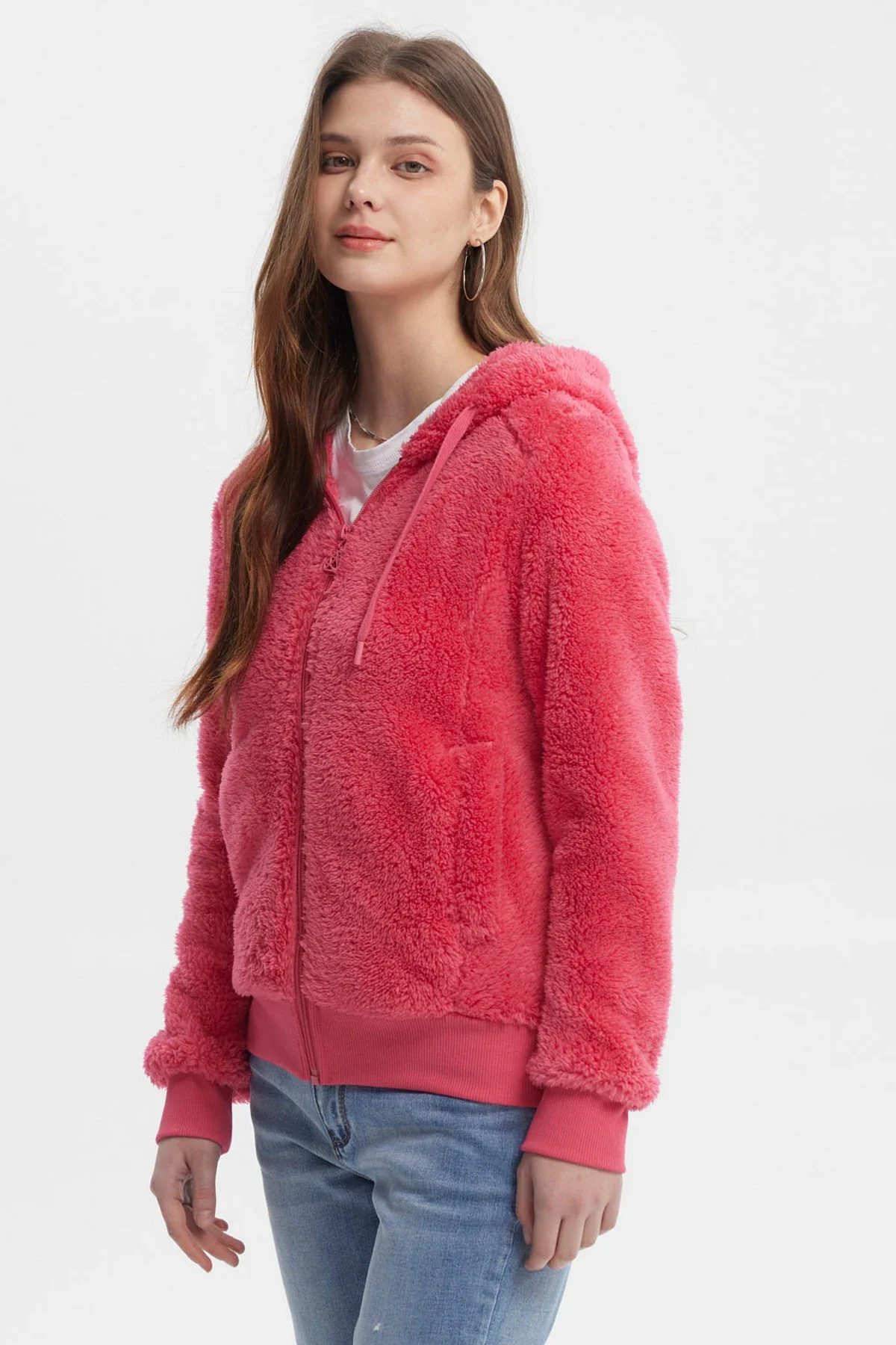 Polar Mujer Peludo Fucsia - Image 2