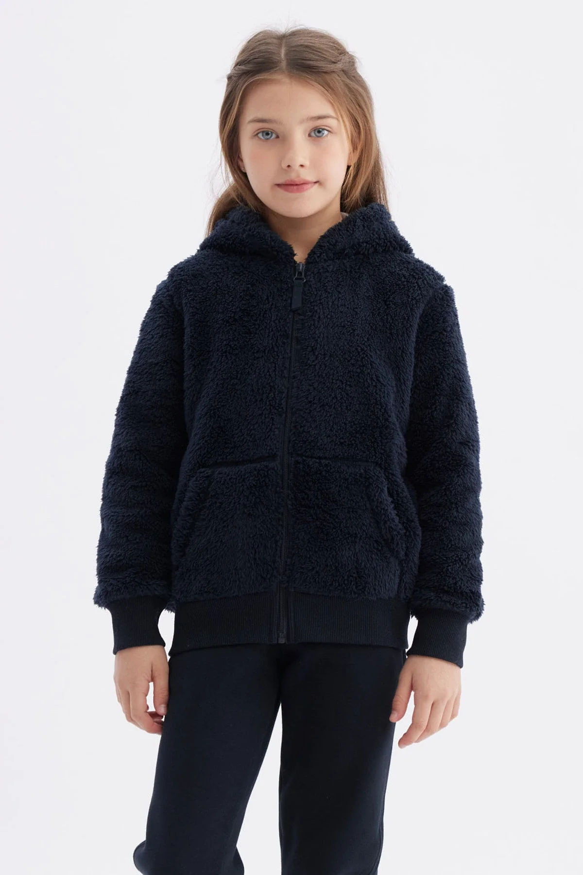 Polar Unisex Peludo Azul Marino