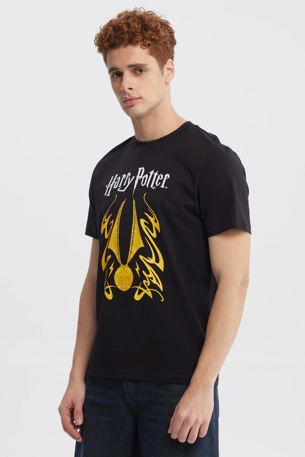 Polera Hombre Harry Potter Negro - Image 2