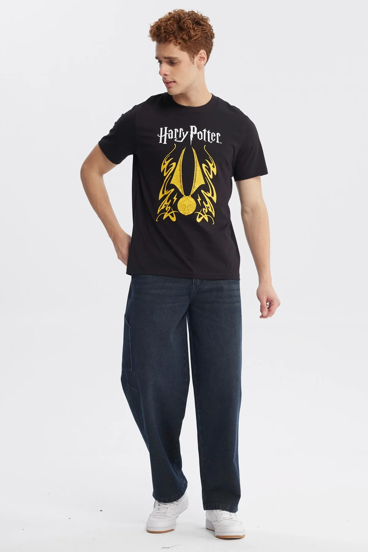 Polera Hombre Harry Potter Negro - Image 4