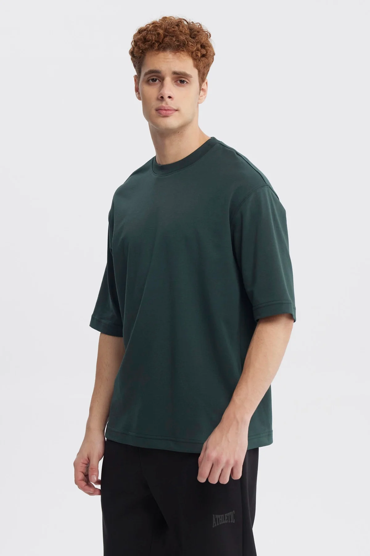 Polera Hombre Overside Fit Petroleo - Image 2