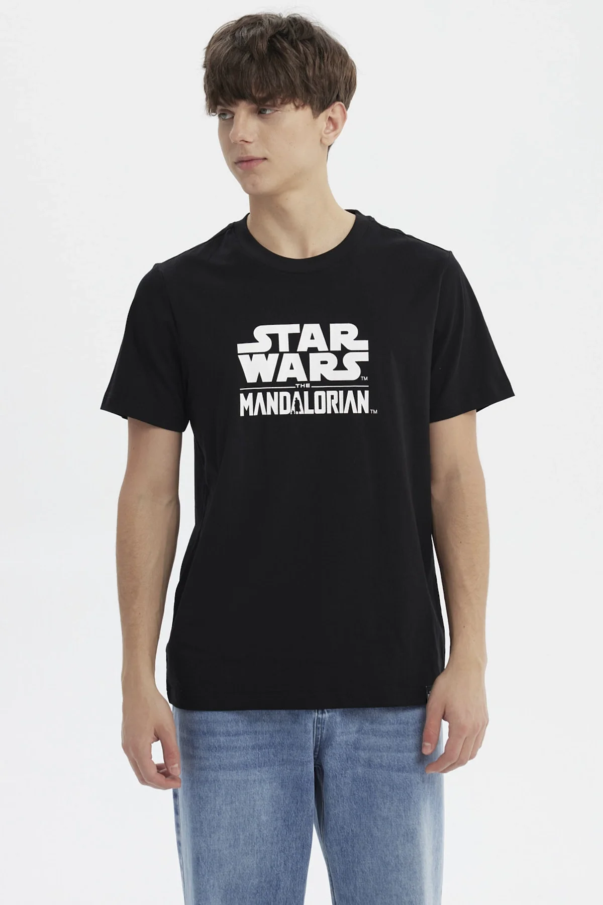 Polera Hombre Mandaloriam Negro