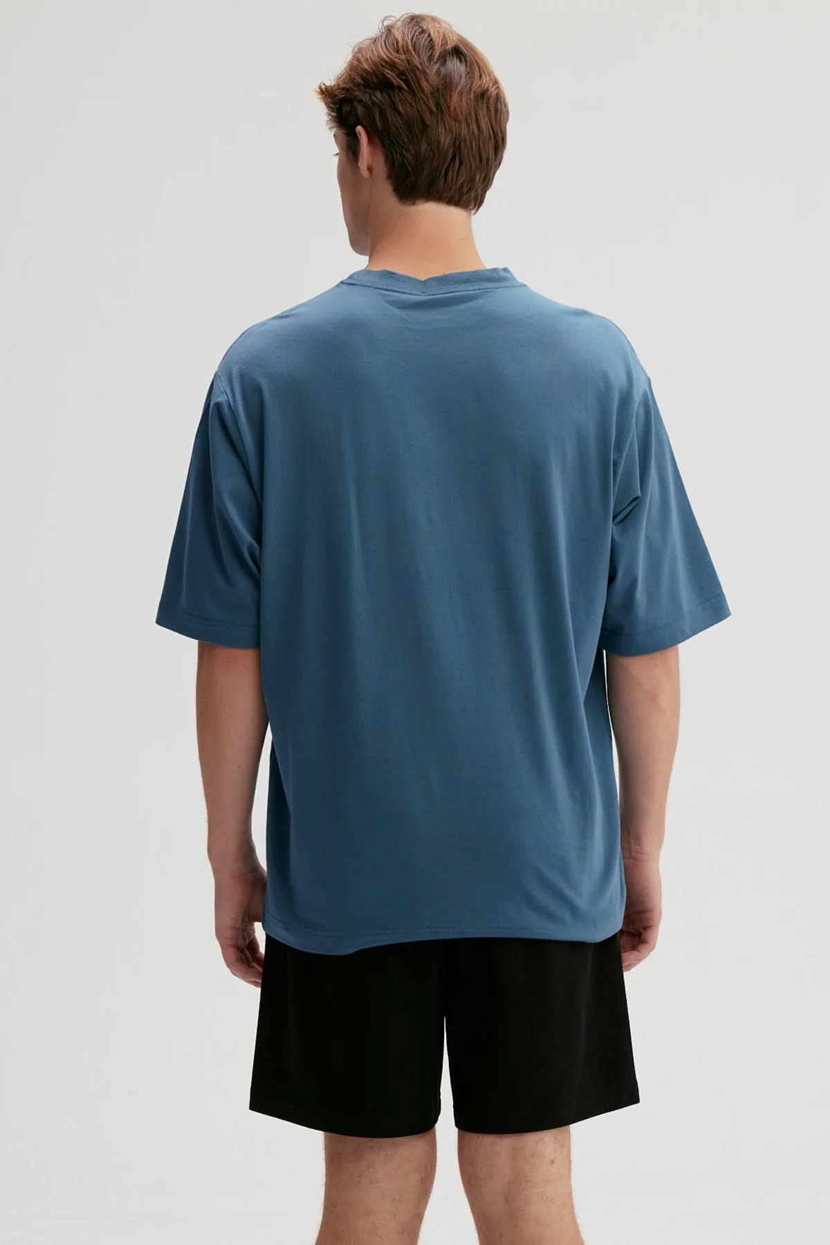 Polera Hombre Print Azul Piedra - Image 3
