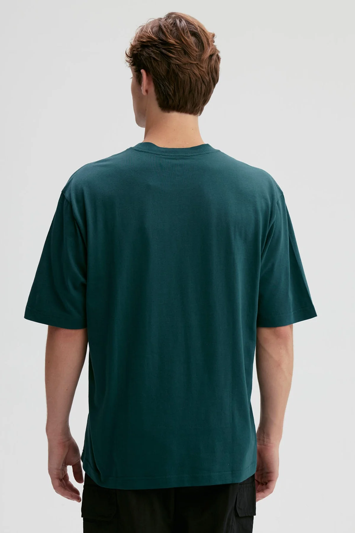 Polera Hombre Print Central Verde - Image 3