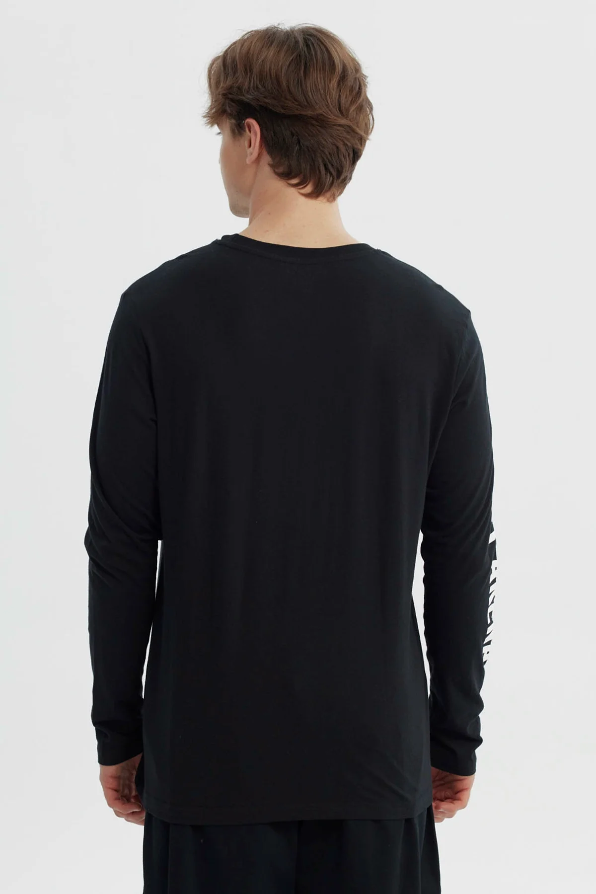 Polera Hombre Slim Negro - Image 3
