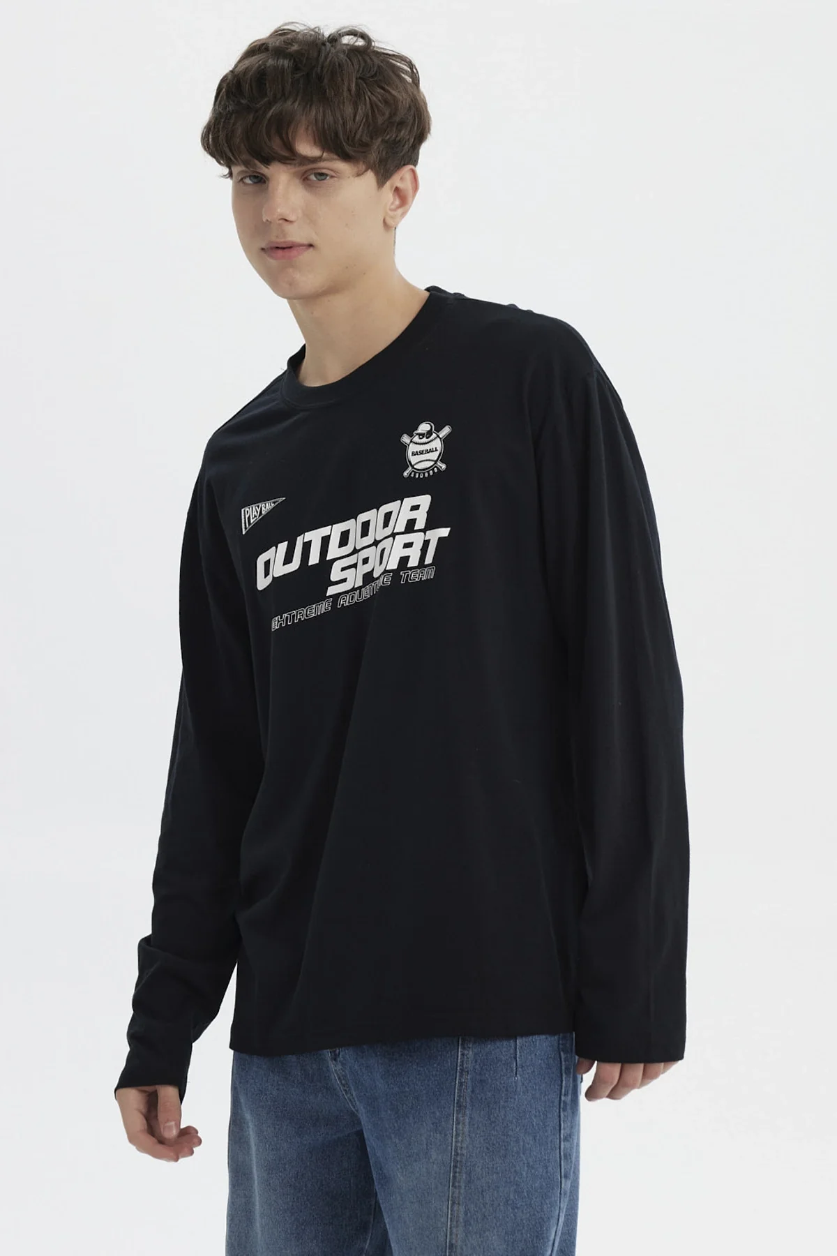 Polera Hombre Slim Negro - Image 2