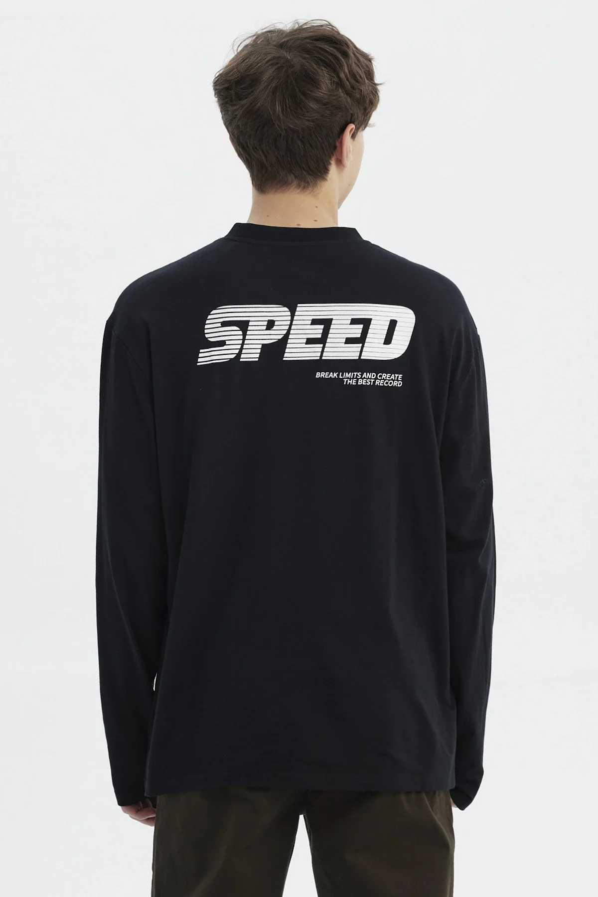 Polera Hombre Slim Negro - Image 2