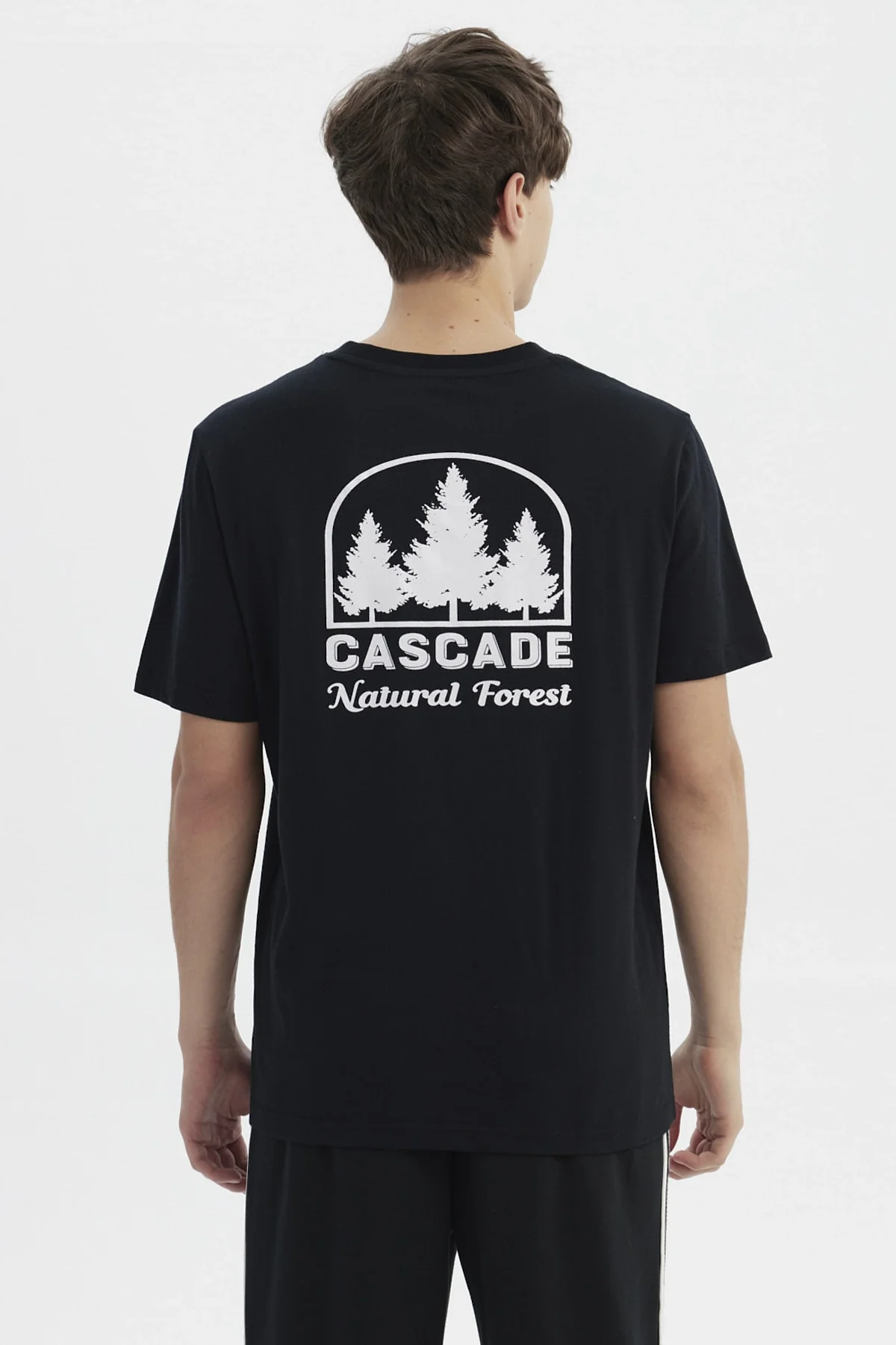 Polera Hombre Slim Negro - Image 3
