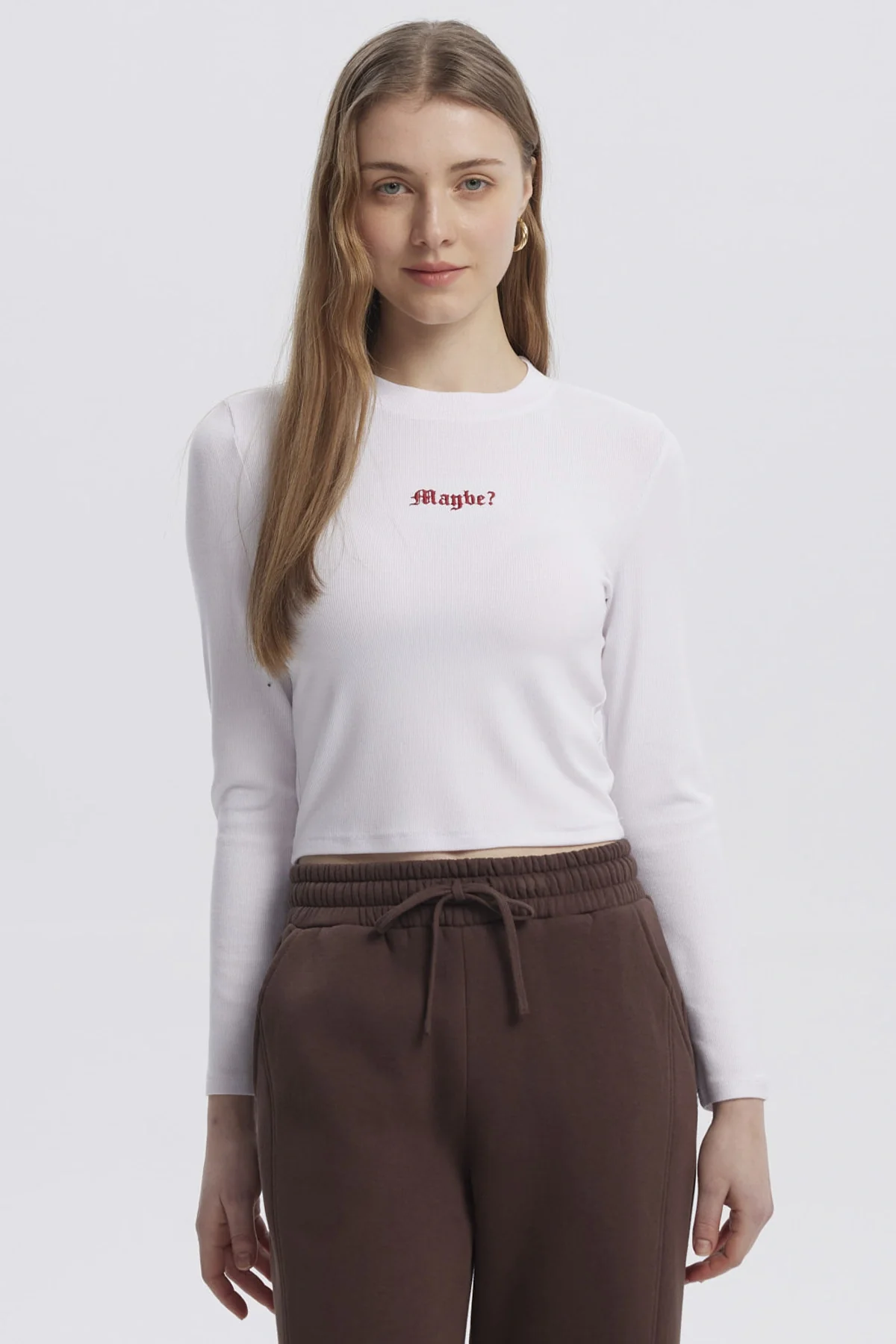 Polera Mujer Mini Print Blanco
