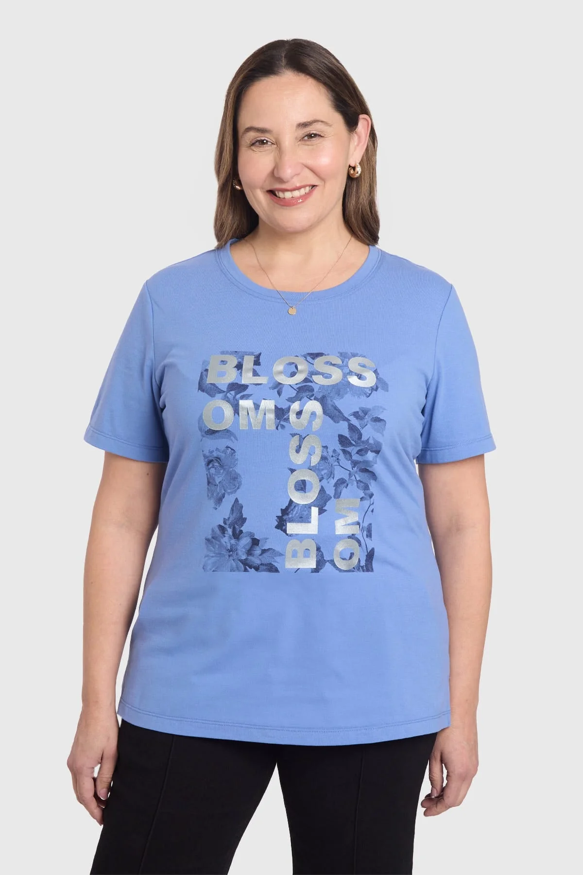 Polera Mujer Celeste