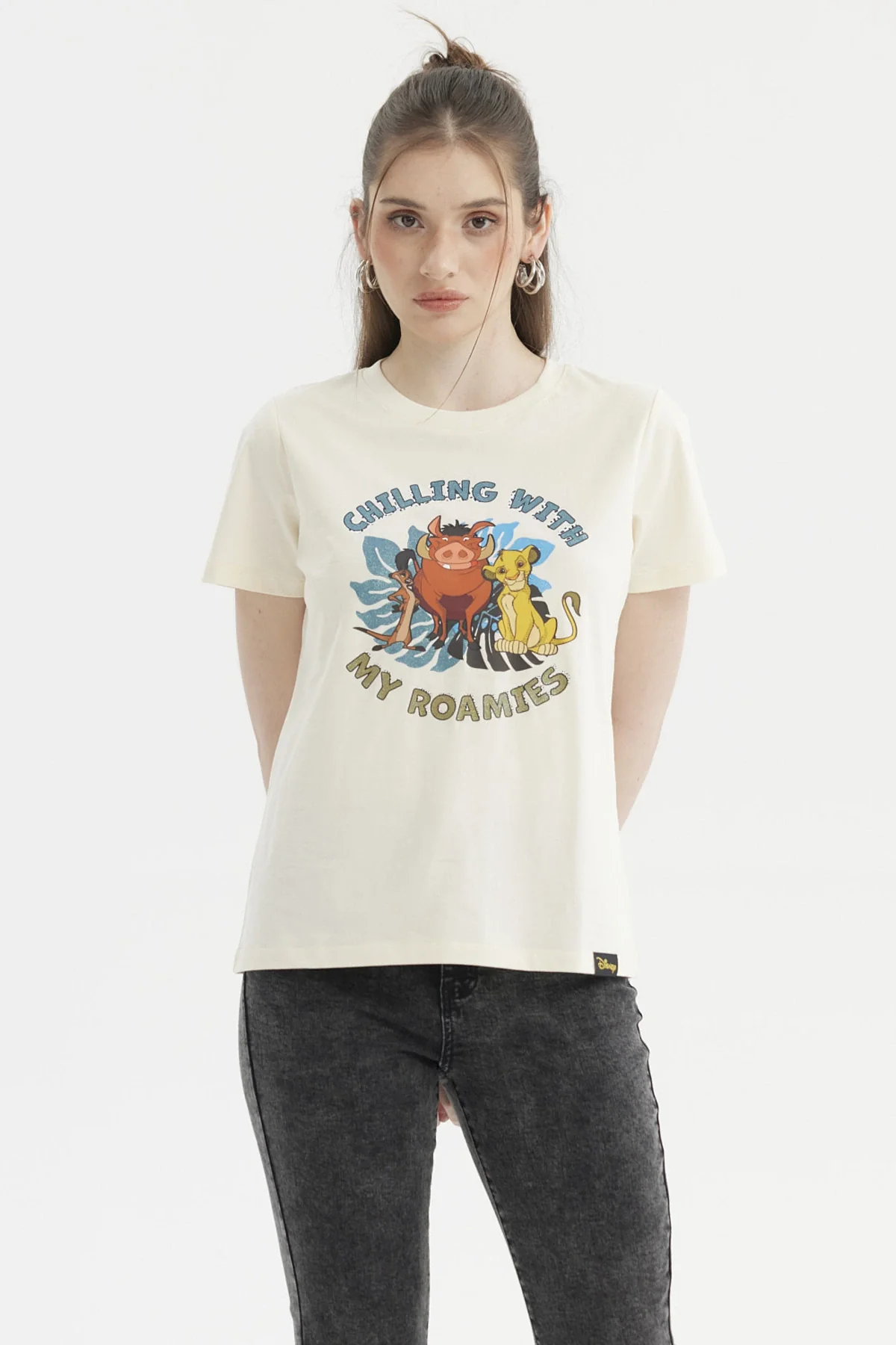 Polera Mujer Rey León Beige