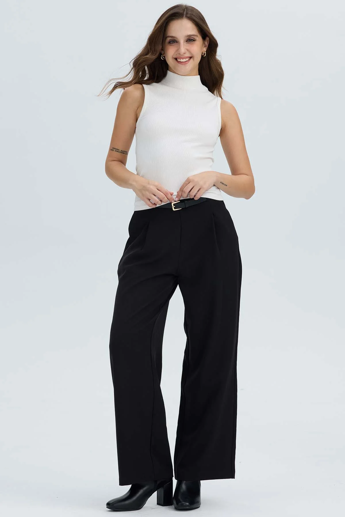 Polera Mujer Rib Crudo - Image 4