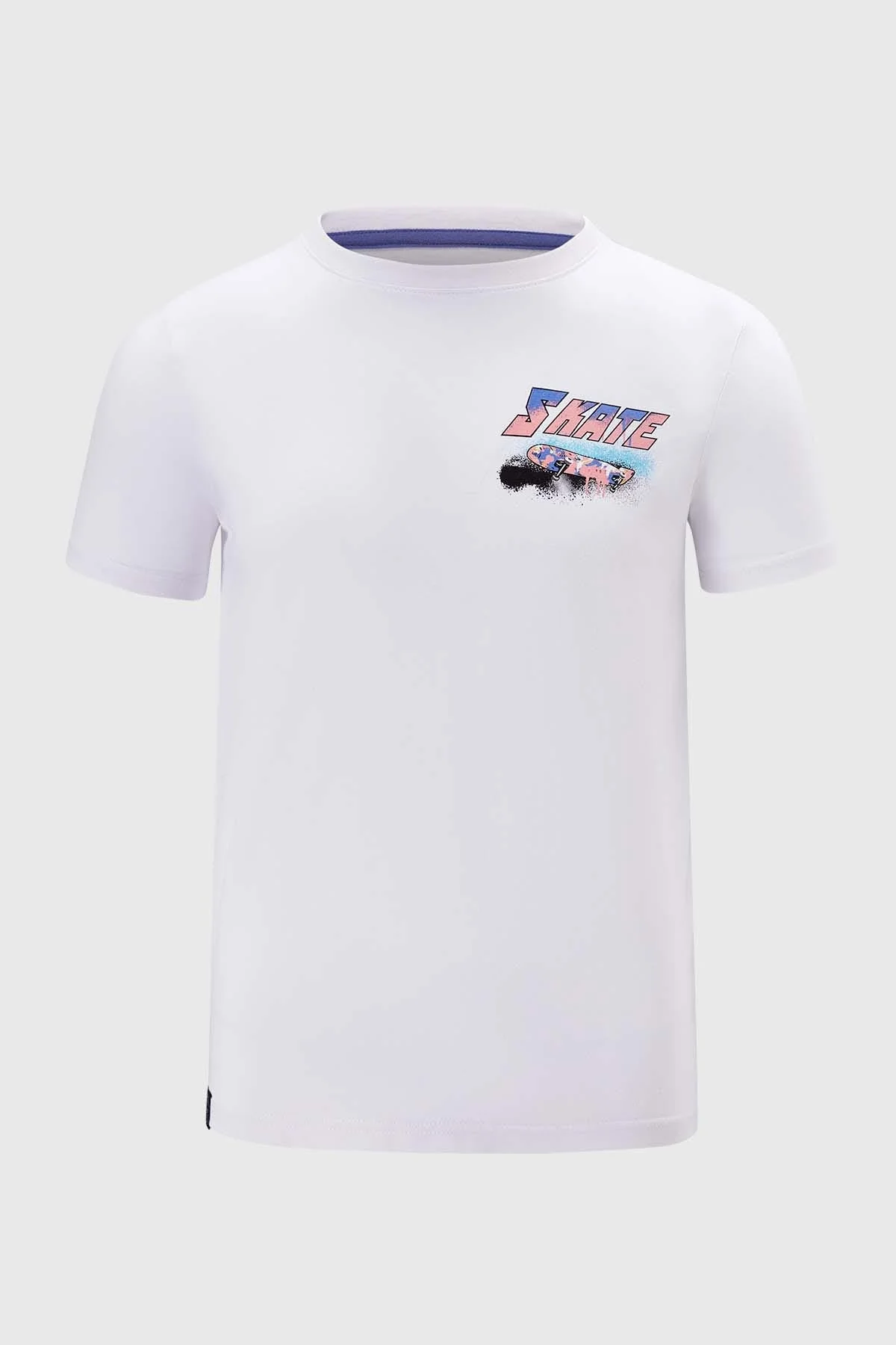Polera Niño Print Blanco